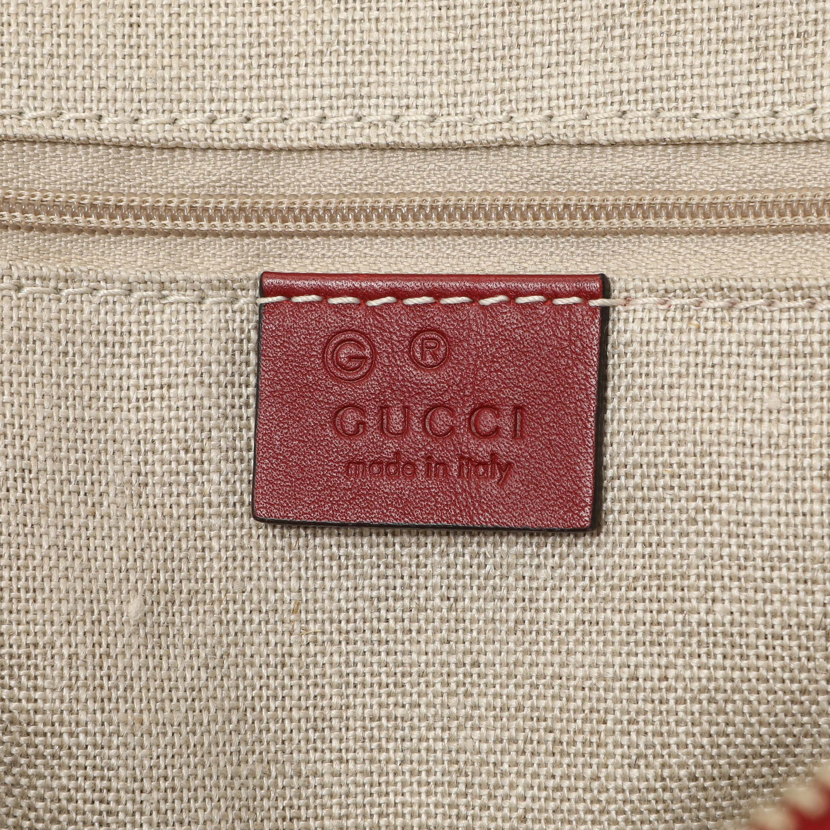 Gucci Burgundy Soft Microguccissima Medium Dome Bag - Image 9