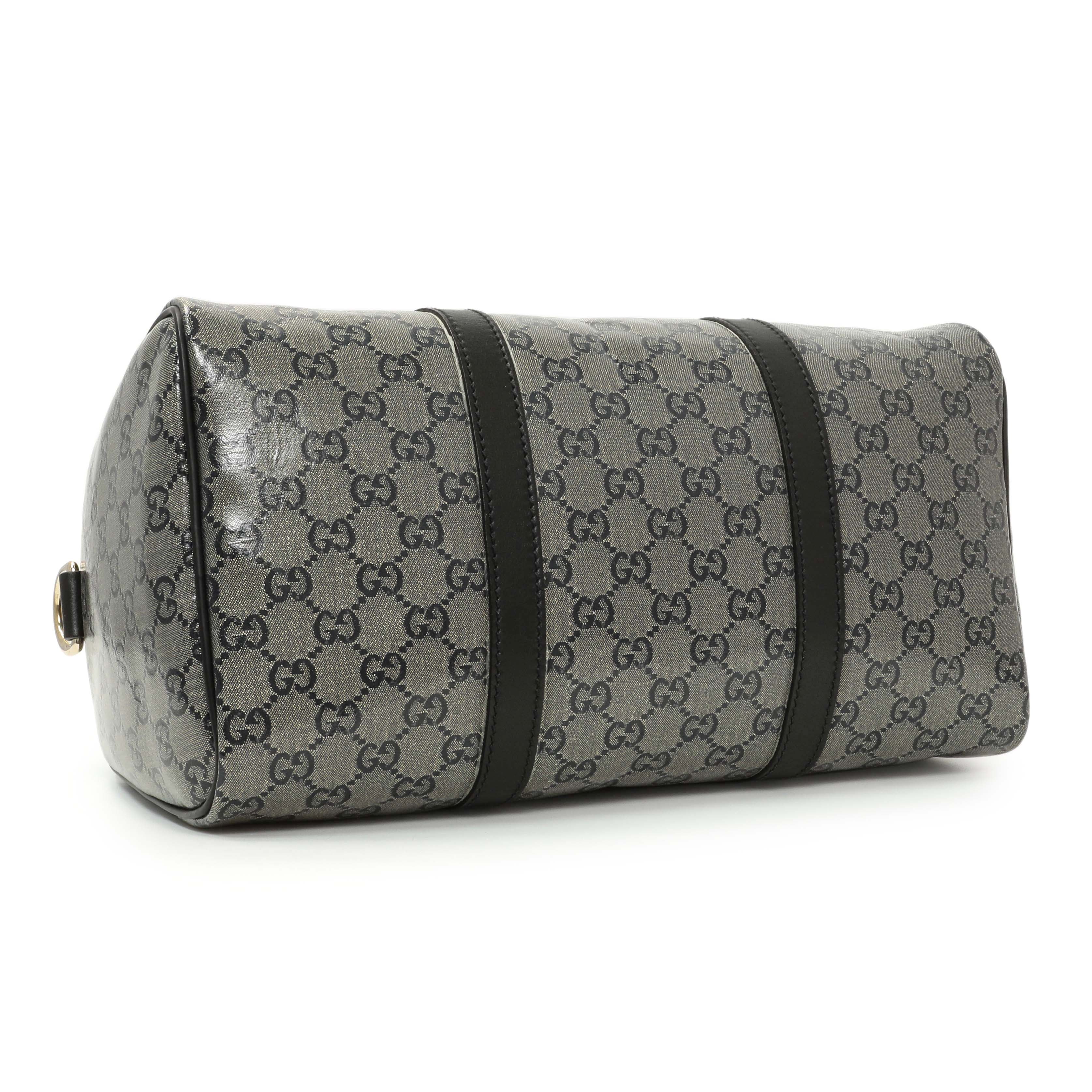 Gucci Crystal Monogram Joy Boston Bag - Image 3