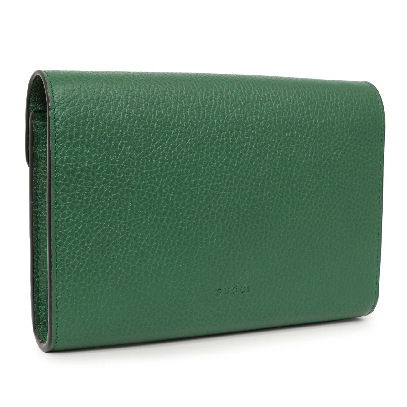 Gucci Emerald Calfskin Mini Dionysus Chain Wallet - Image 2