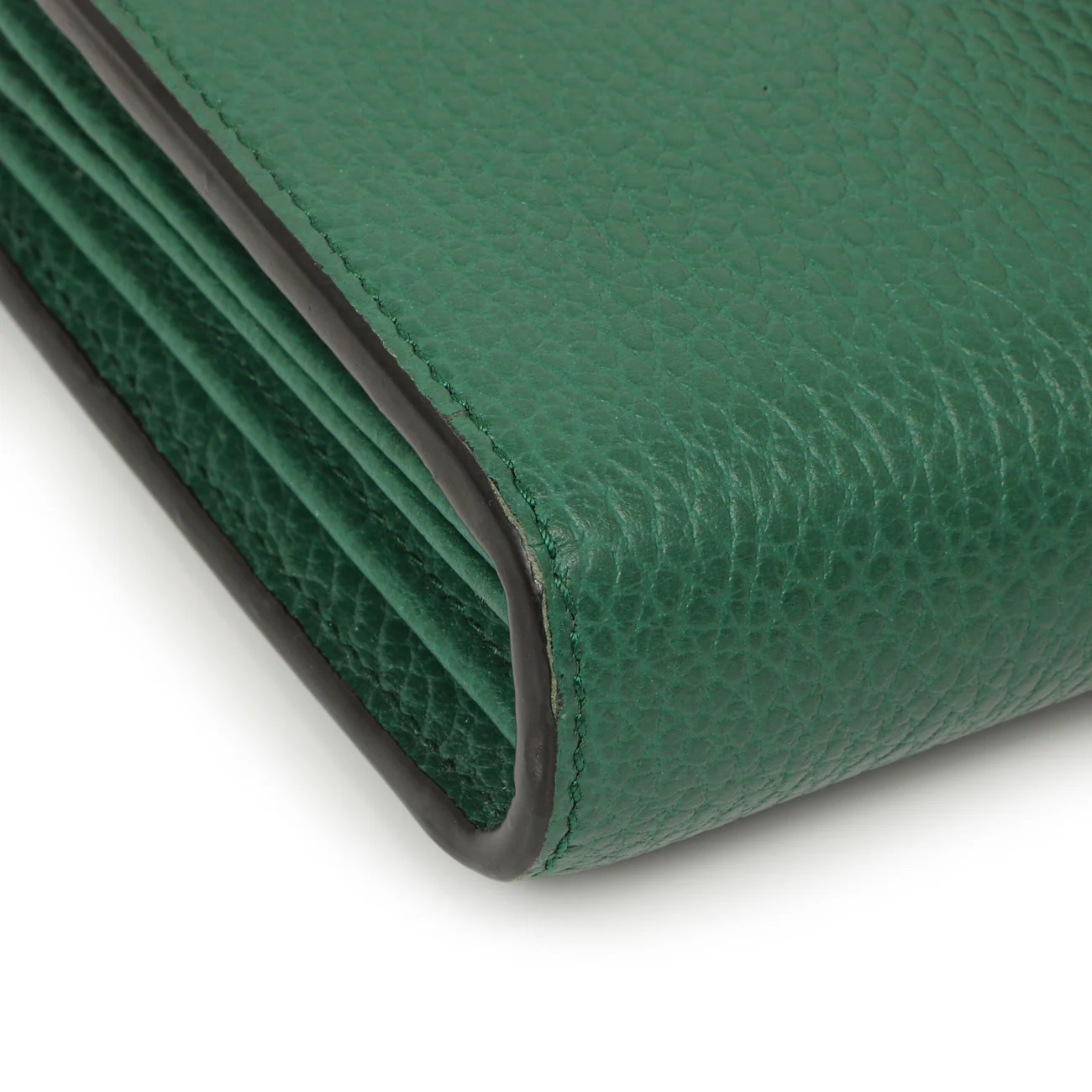 Gucci Emerald Calfskin Mini Dionysus Chain Wallet - Image 6