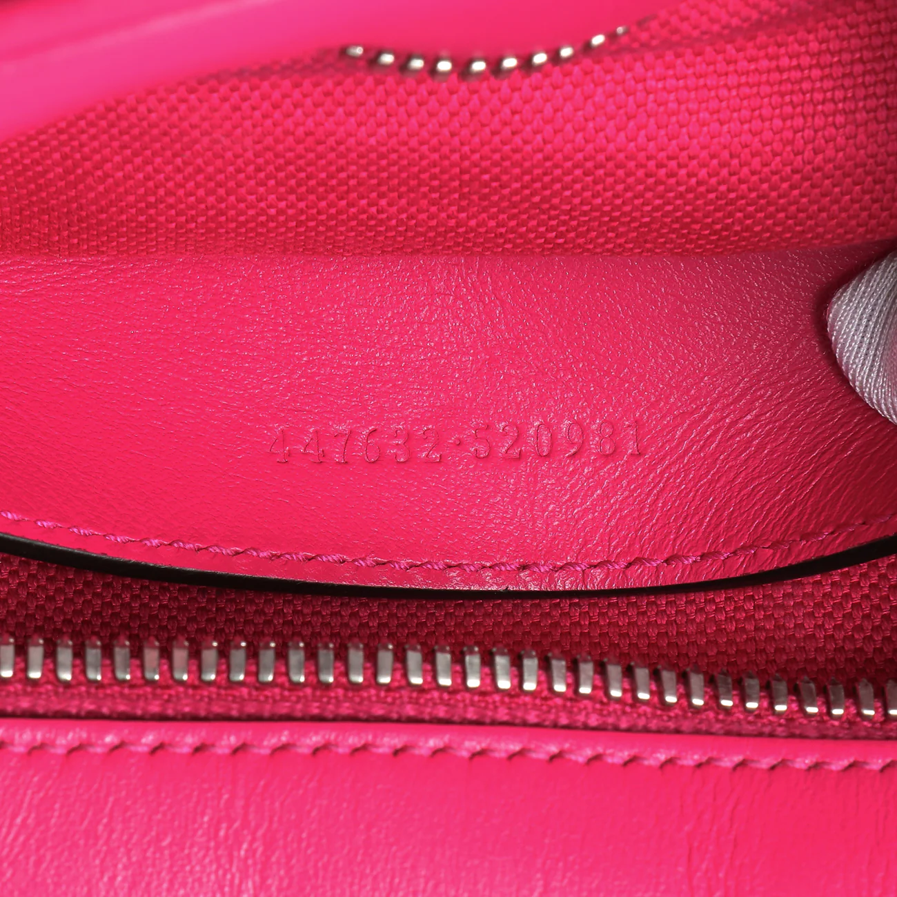 Gucci Fuxia Calfskin Marmont Chain Bag - Image 10