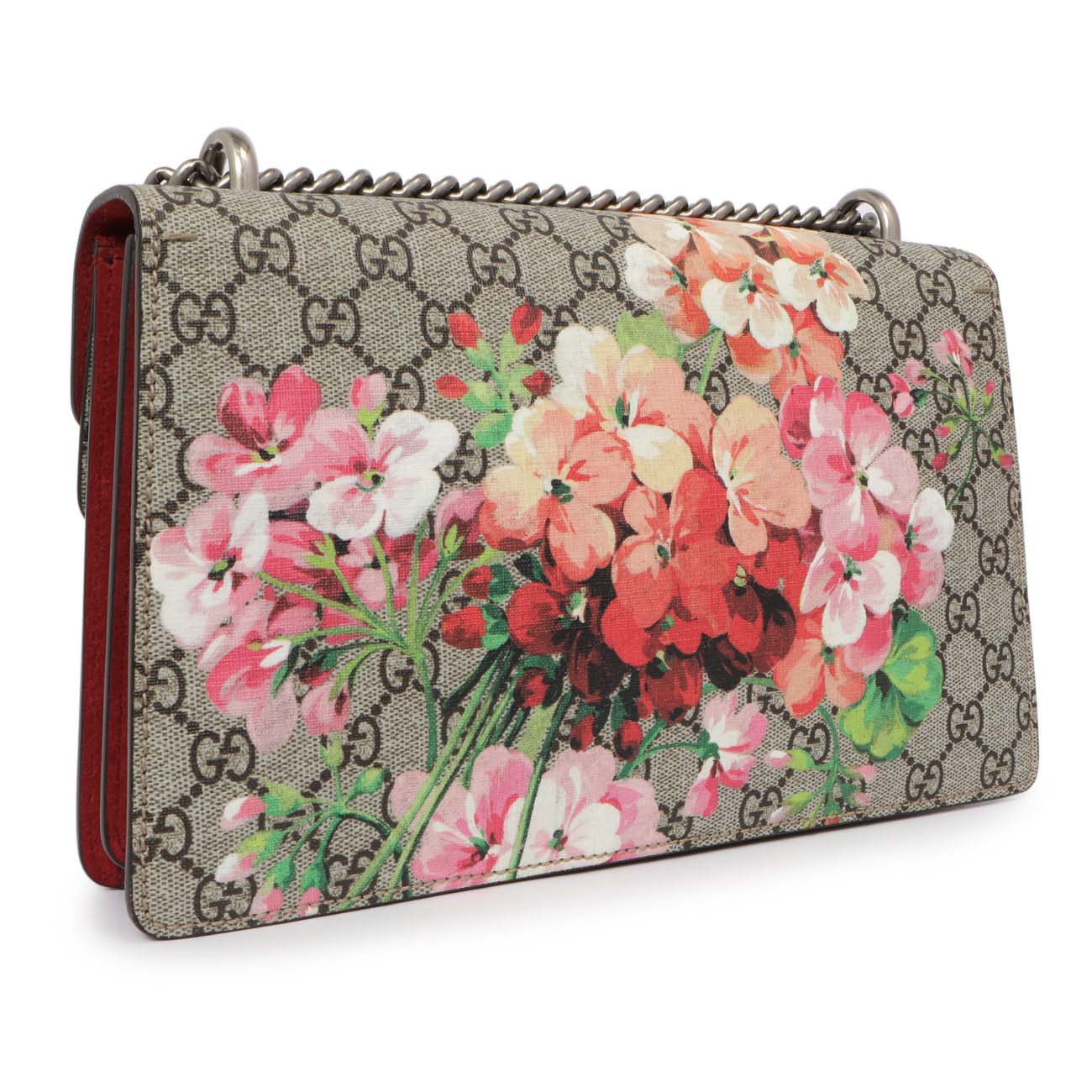 Gucci GG Supreme Monogram Blooms Small Dionysus - Image 3