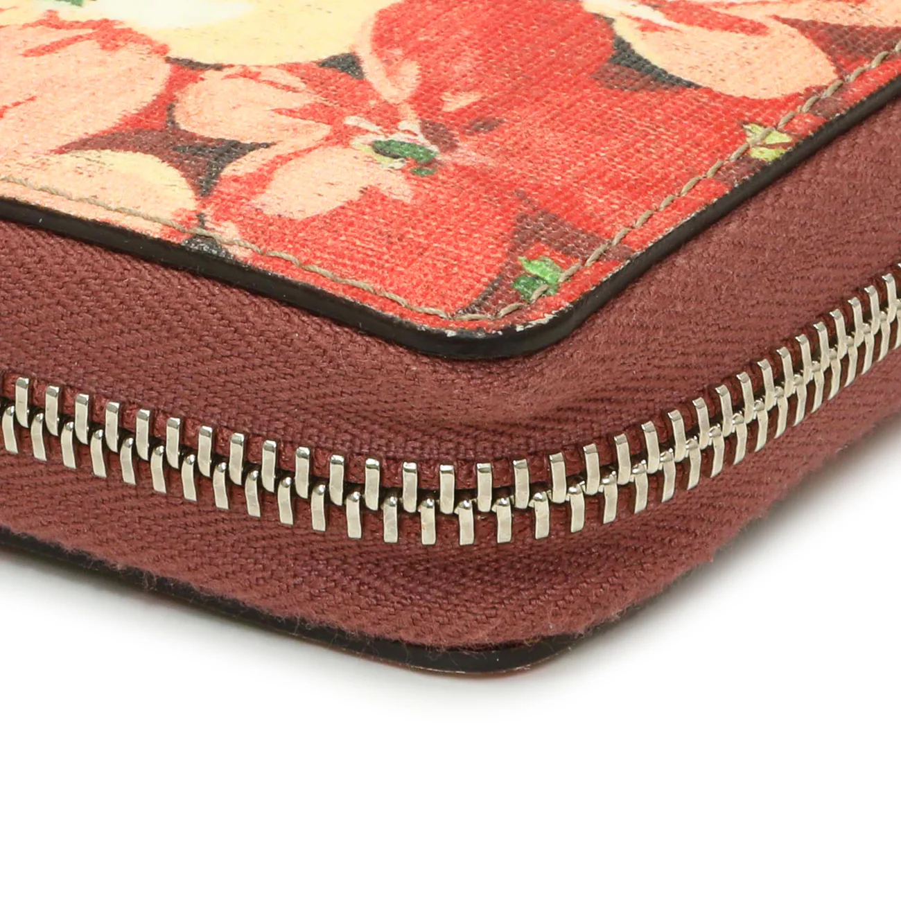 Gucci GG Supreme Monogram Blooms Wristlet Wallet - Image 5
