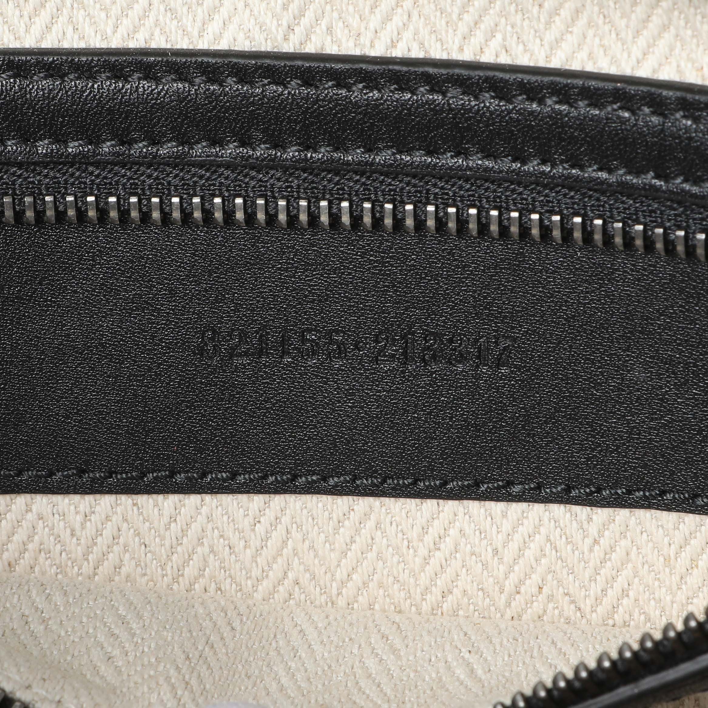 Gucci GG Supreme Monogram Calfskin Emblem Small Crossbody - Image 6