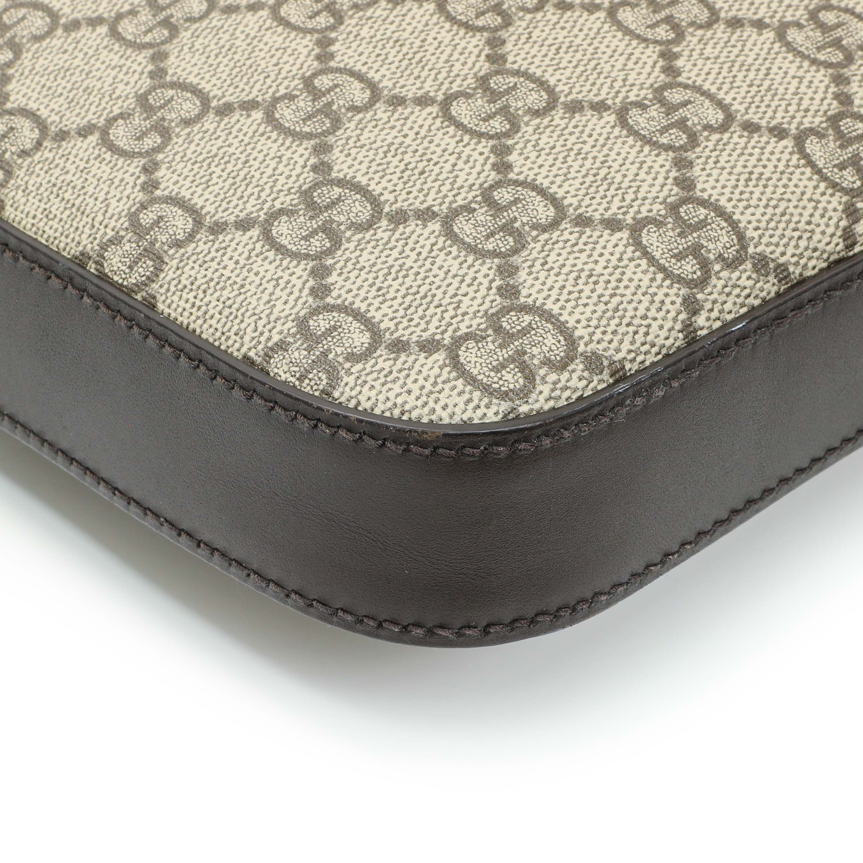 Gucci GG Supreme Monogram Flat Messenger - Image 4