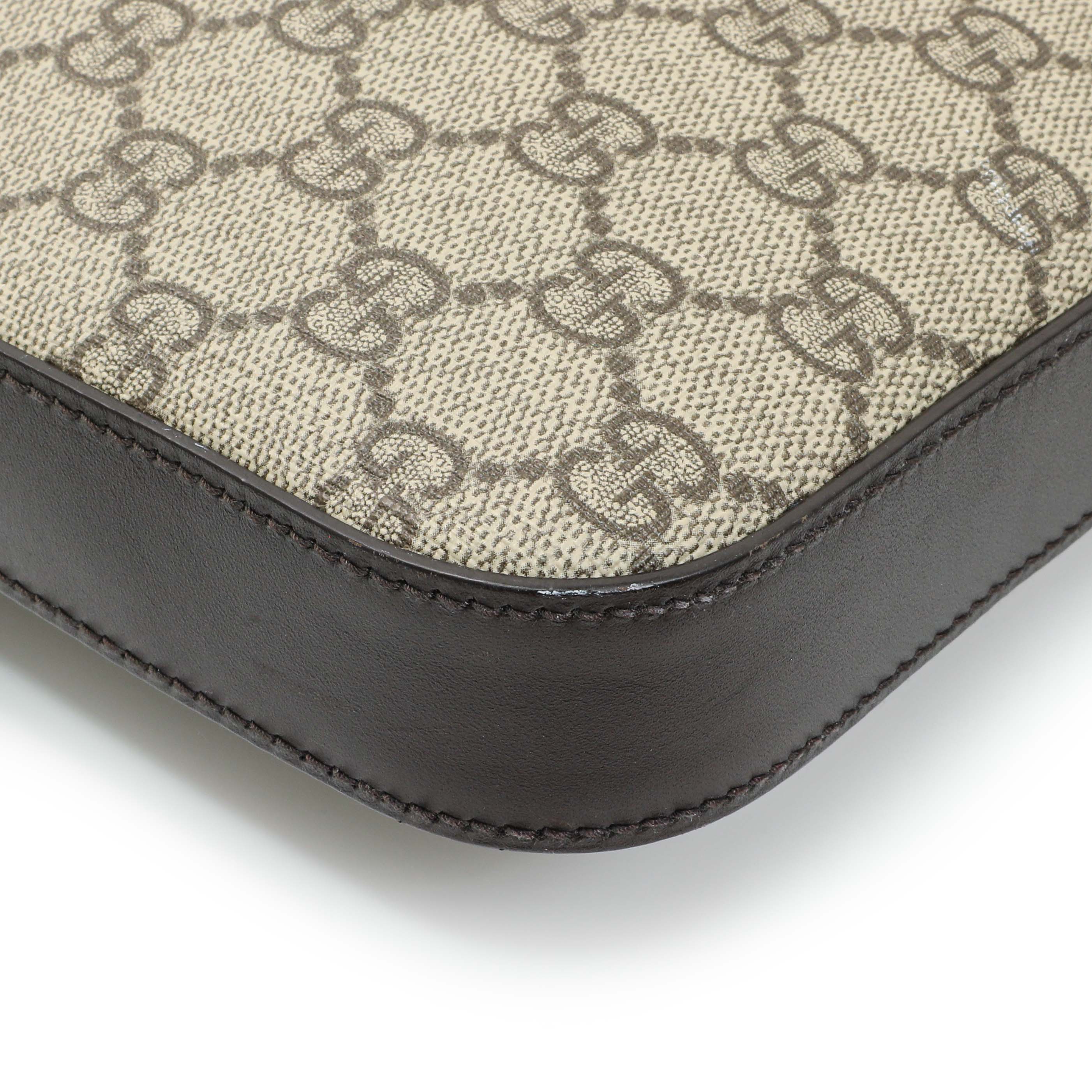 Gucci GG Supreme Monogram Flat Messenger - Image 6