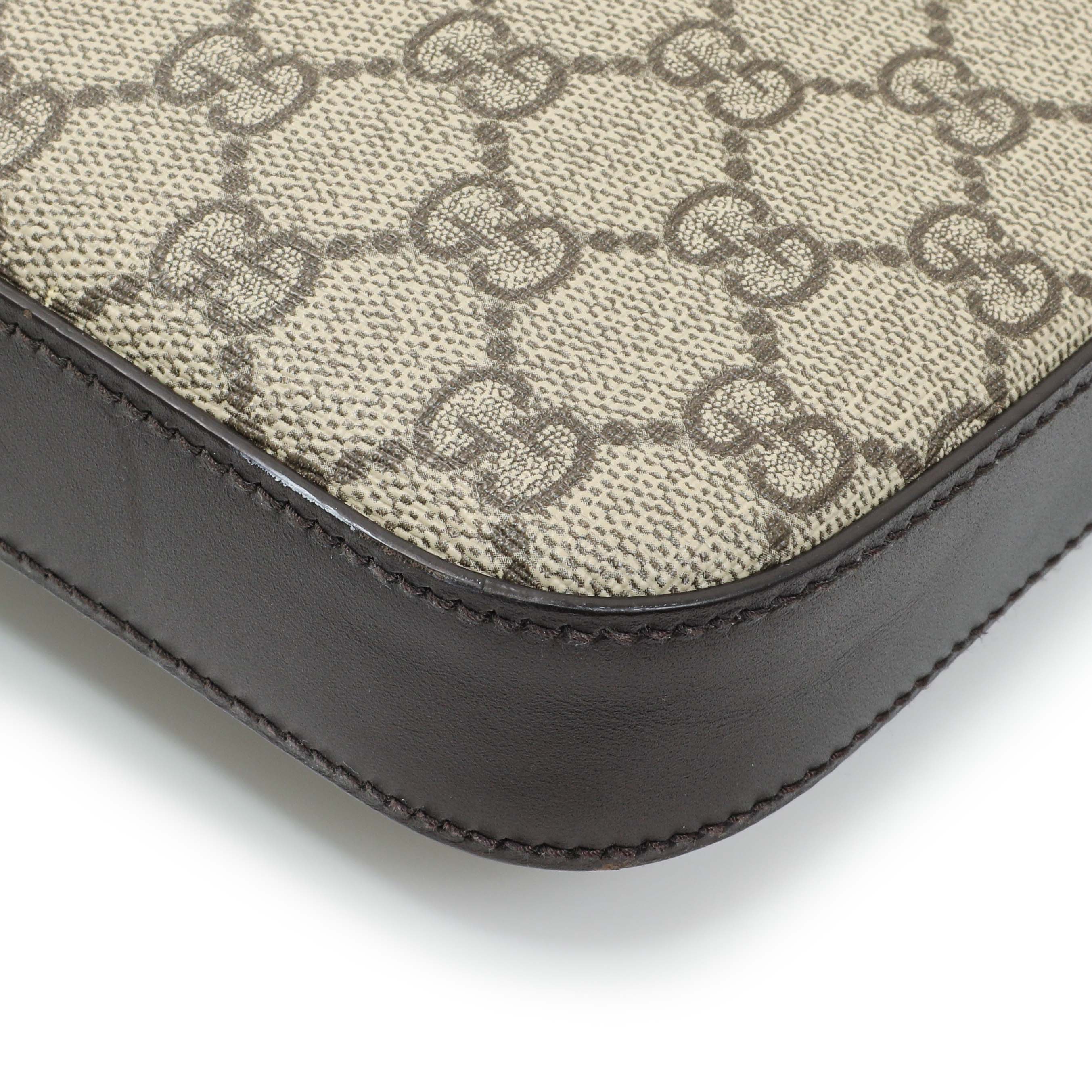 Gucci GG Supreme Monogram Flat Messenger - Image 7