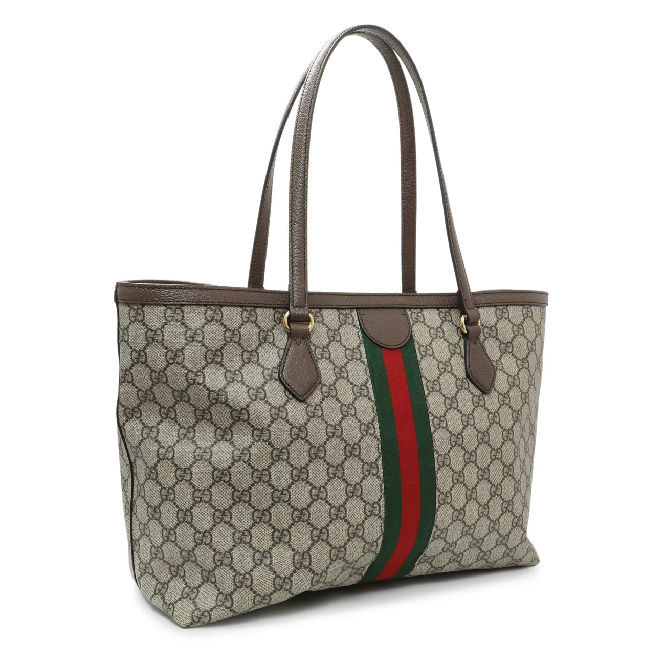 Gucci GG Supreme Monogram Medium Ophidia Shopping Tote - Image 2