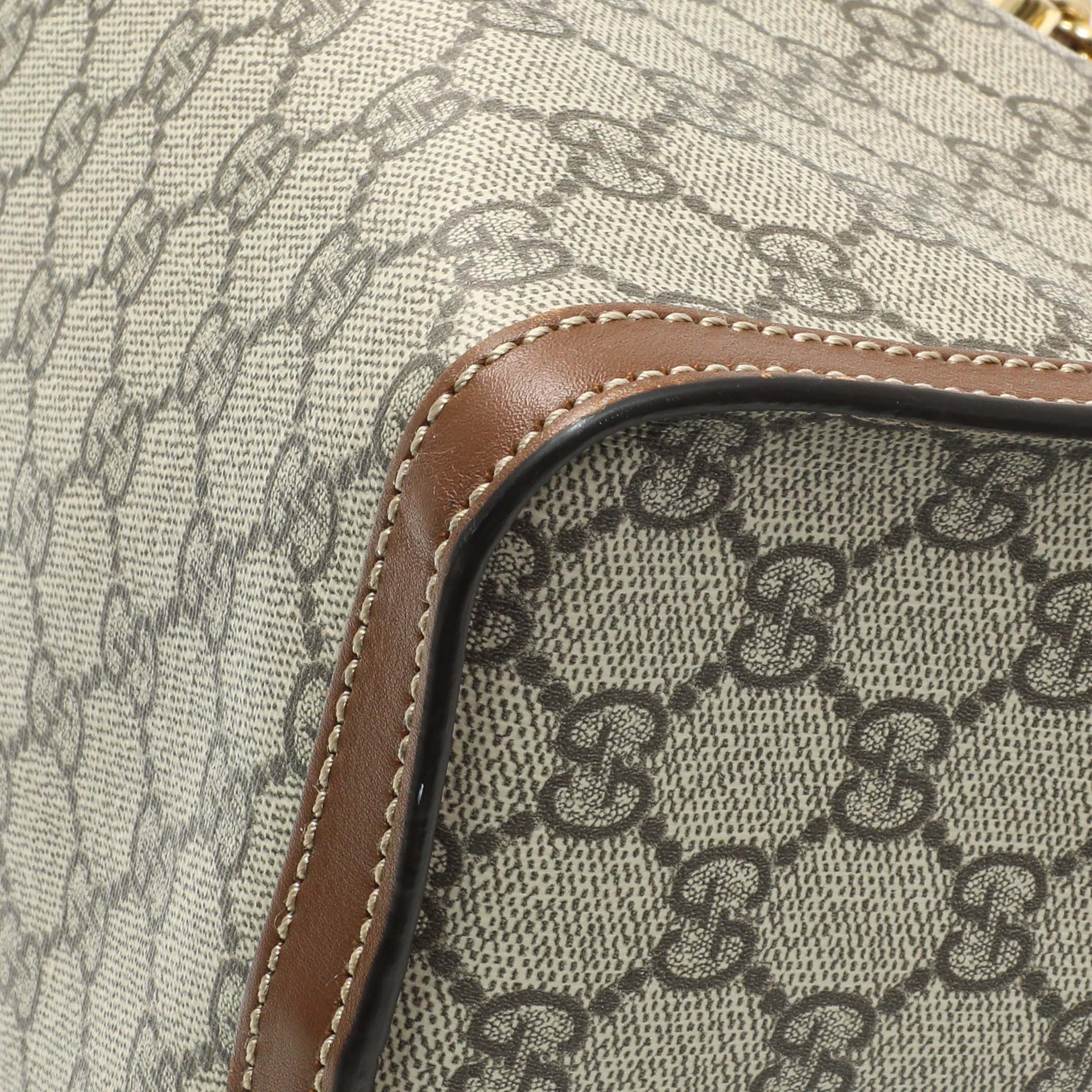 Gucci GG Supreme Monogram Medium Padlock Tote - Image 5