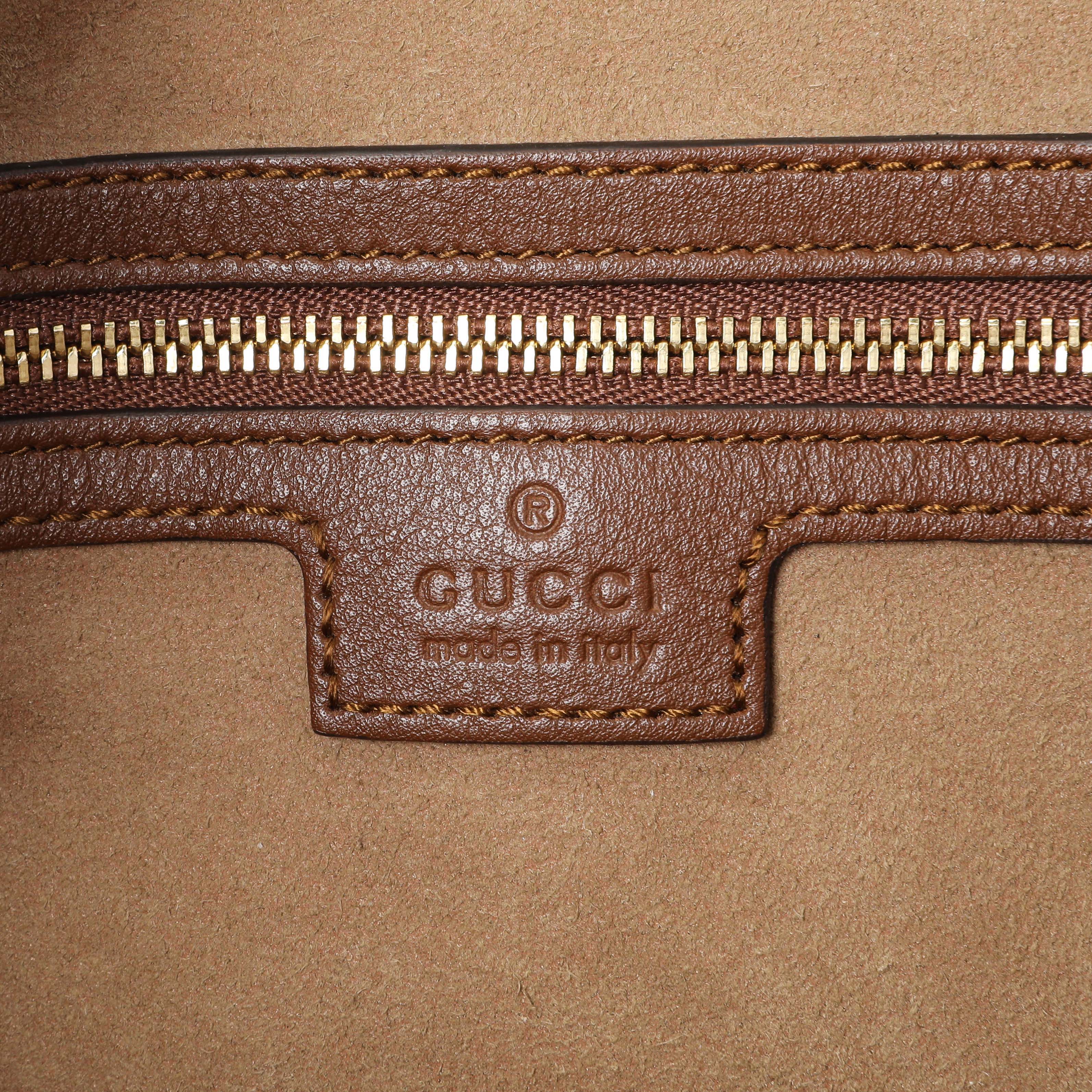 Gucci GG Supreme Monogram Medium Padlock Tote - Image 9