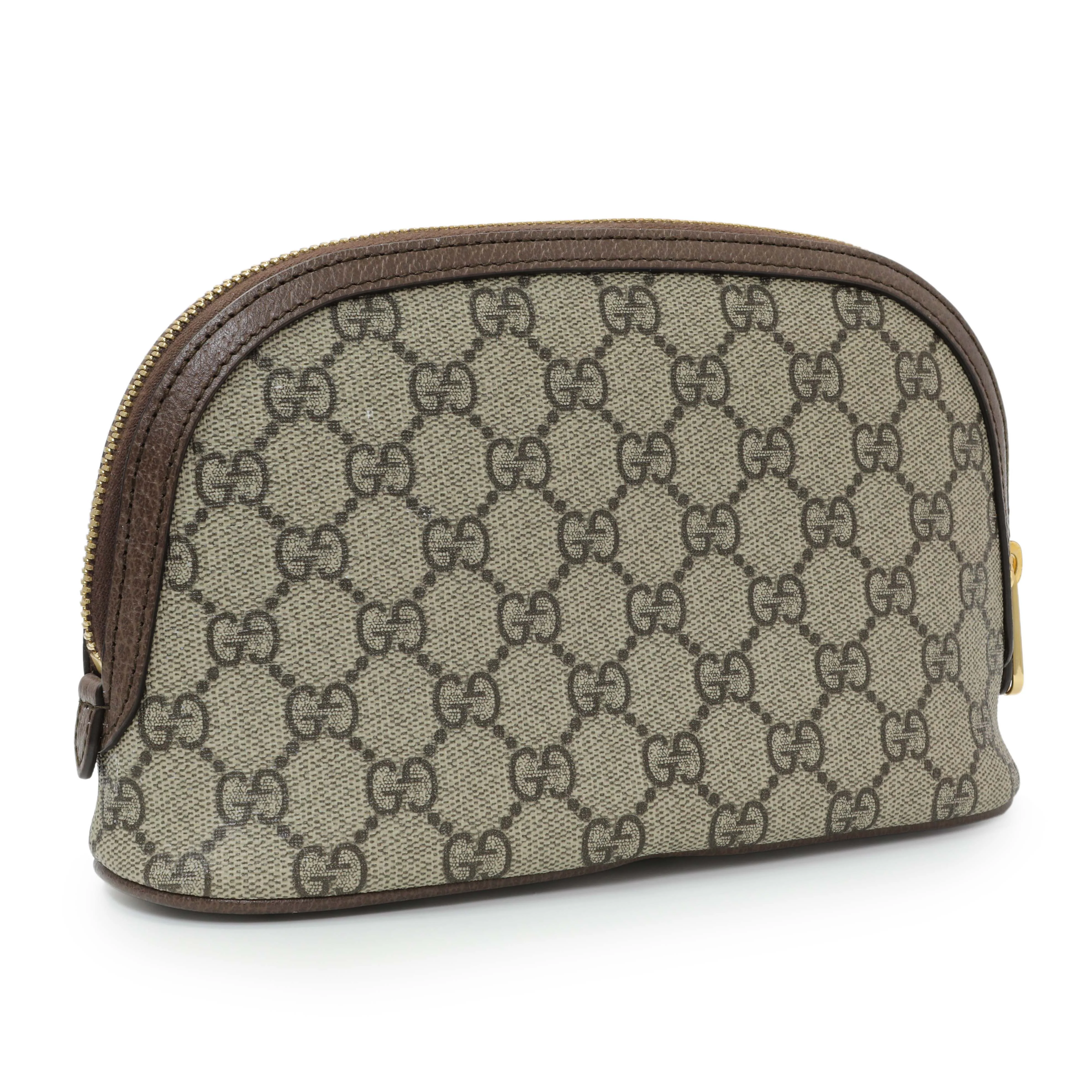Gucci GG Supreme Monogram Ophidia Cosmetic Case - Image 2