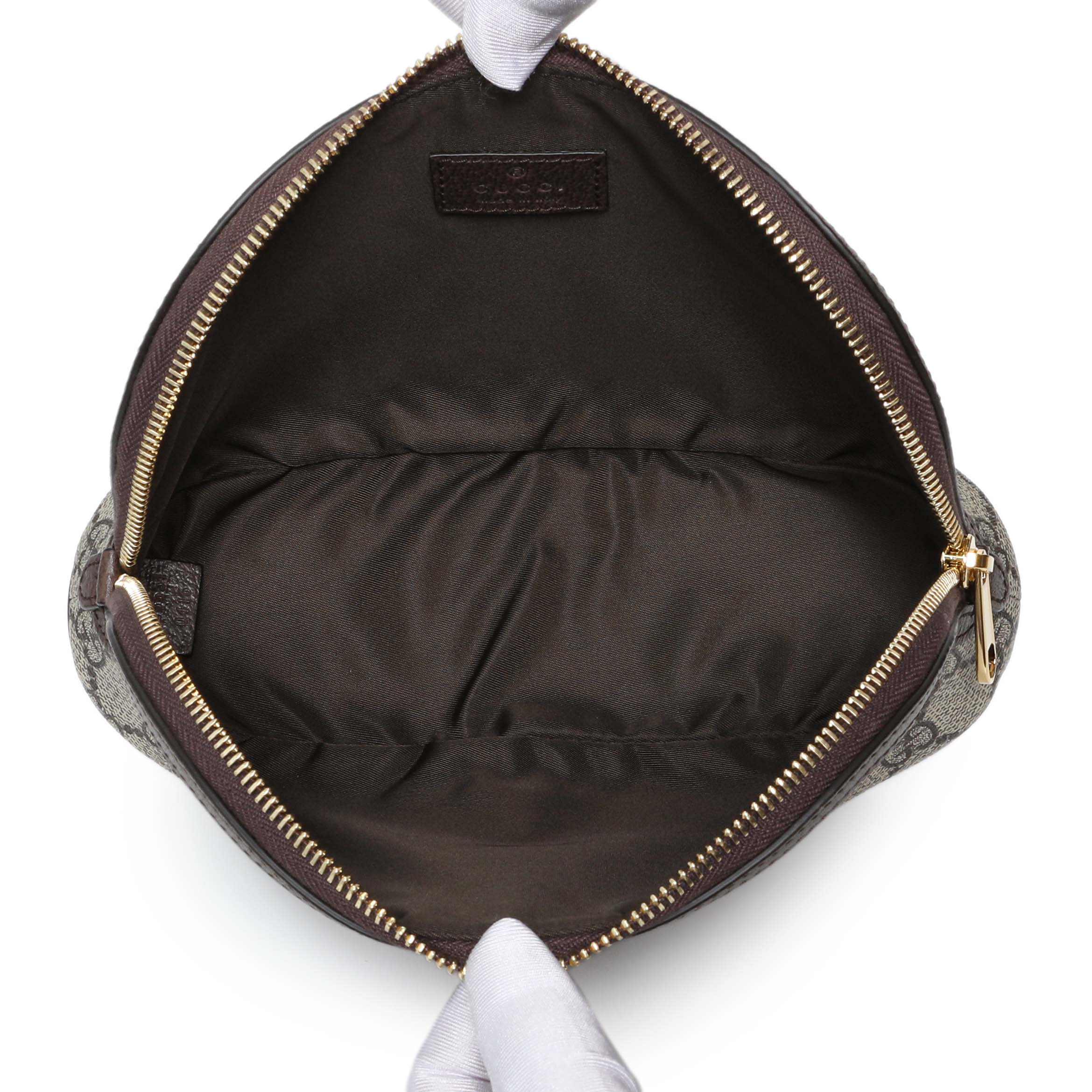 Gucci GG Supreme Monogram Ophidia Cosmetic Case - Image 4