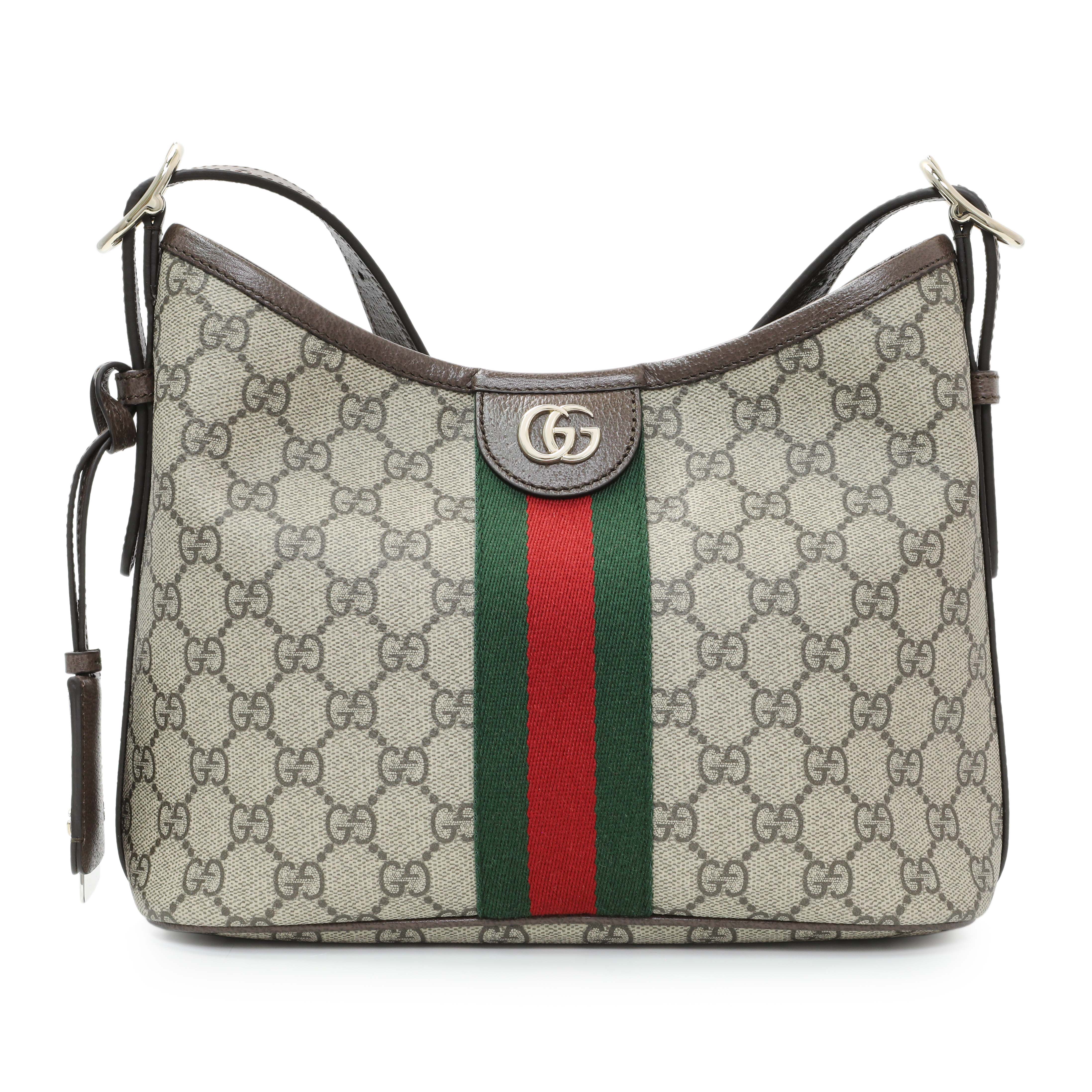 Gucci GG Supreme Monogram Ophidia Small Shoulder Bag - Image 2