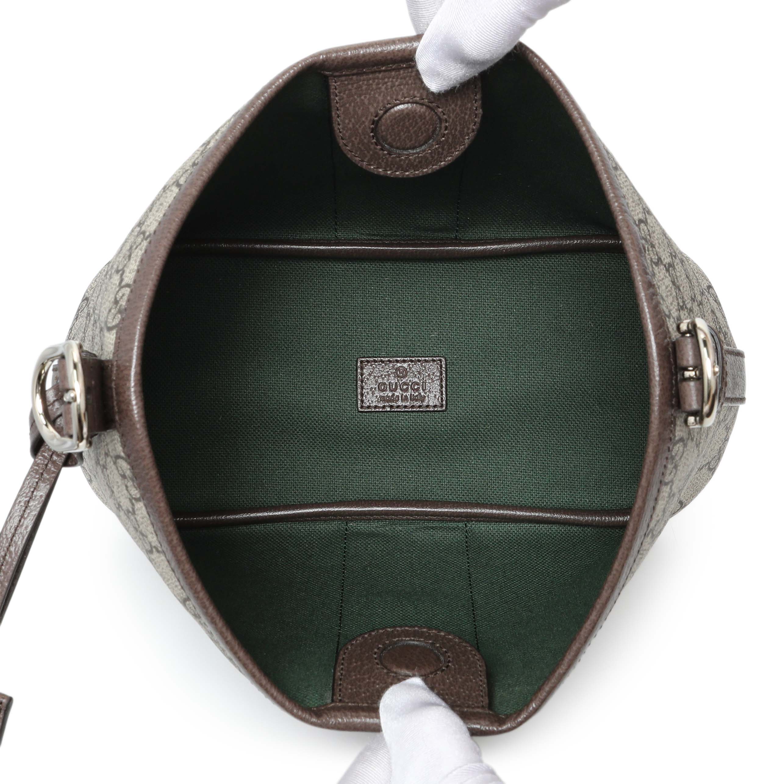 Gucci GG Supreme Monogram Ophidia Small Shoulder Bag - Image 5