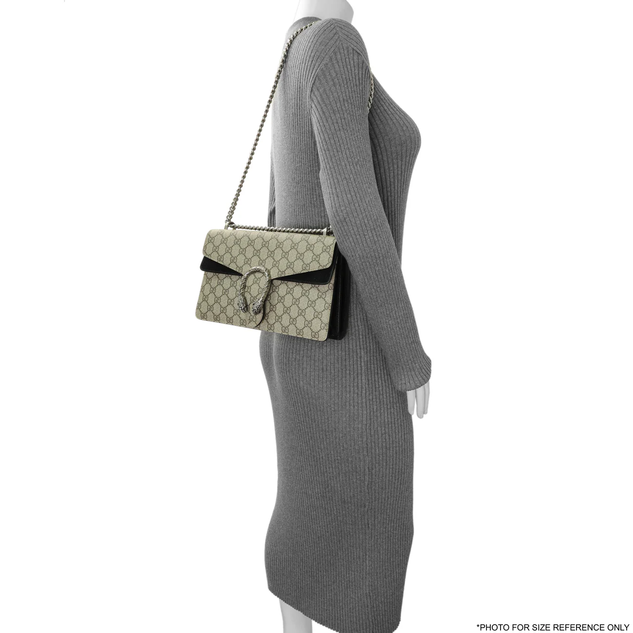 Gucci GG Supreme Monogram Small Dionysus Shoulder Bag - Image 12