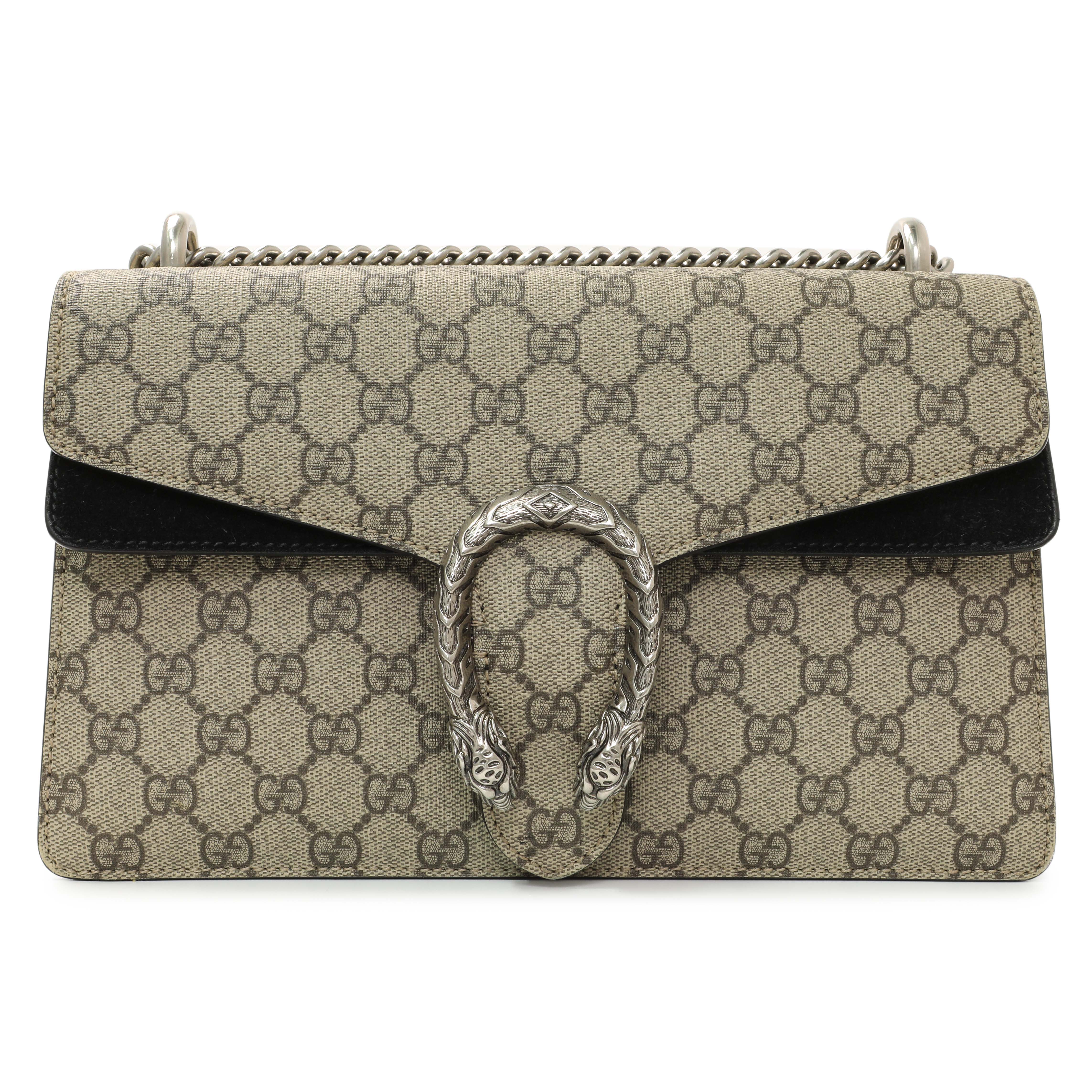 Gucci GG Supreme Monogram Small Dionysus Shoulder Bag - Image 2