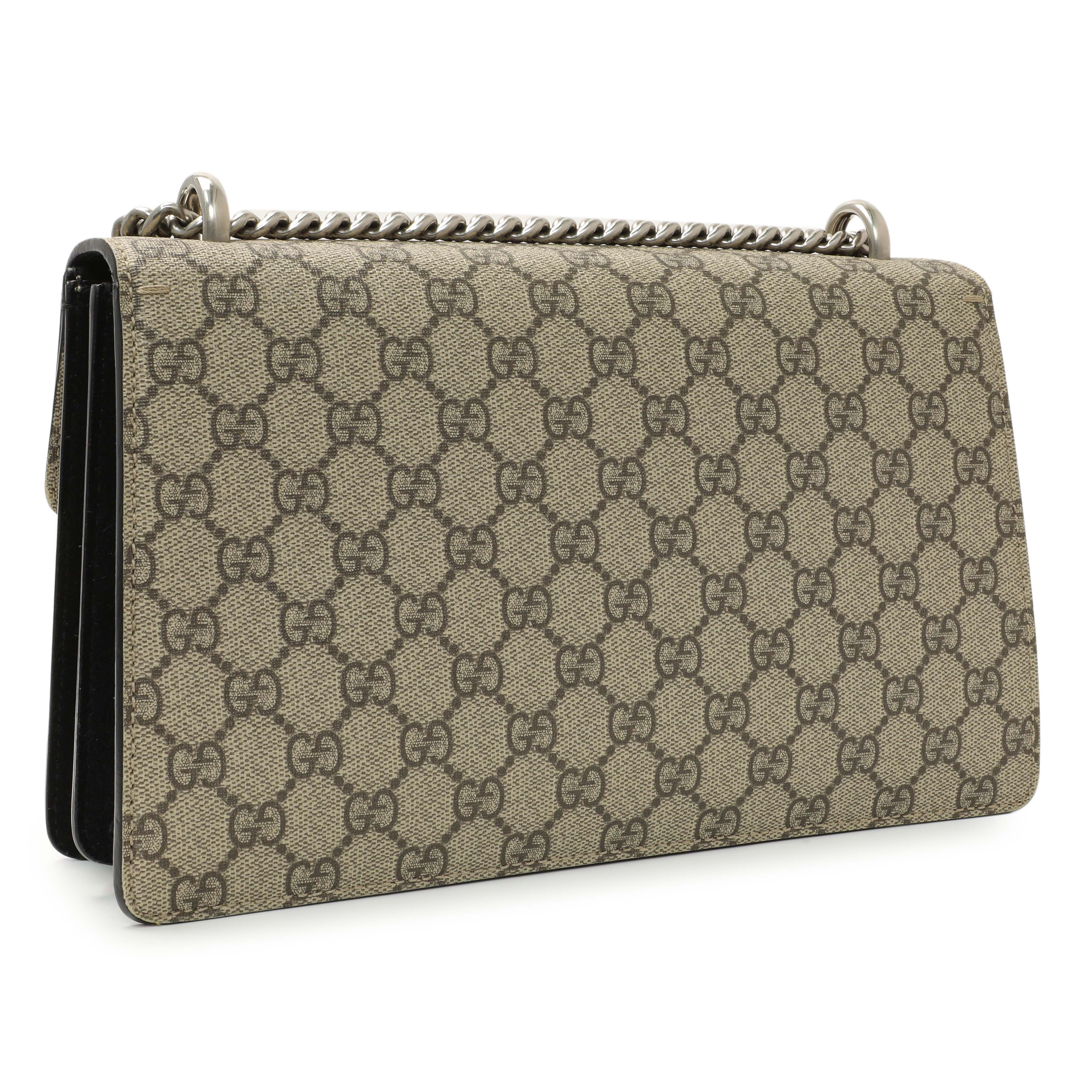 Gucci GG Supreme Monogram Small Dionysus Shoulder Bag - Image 3