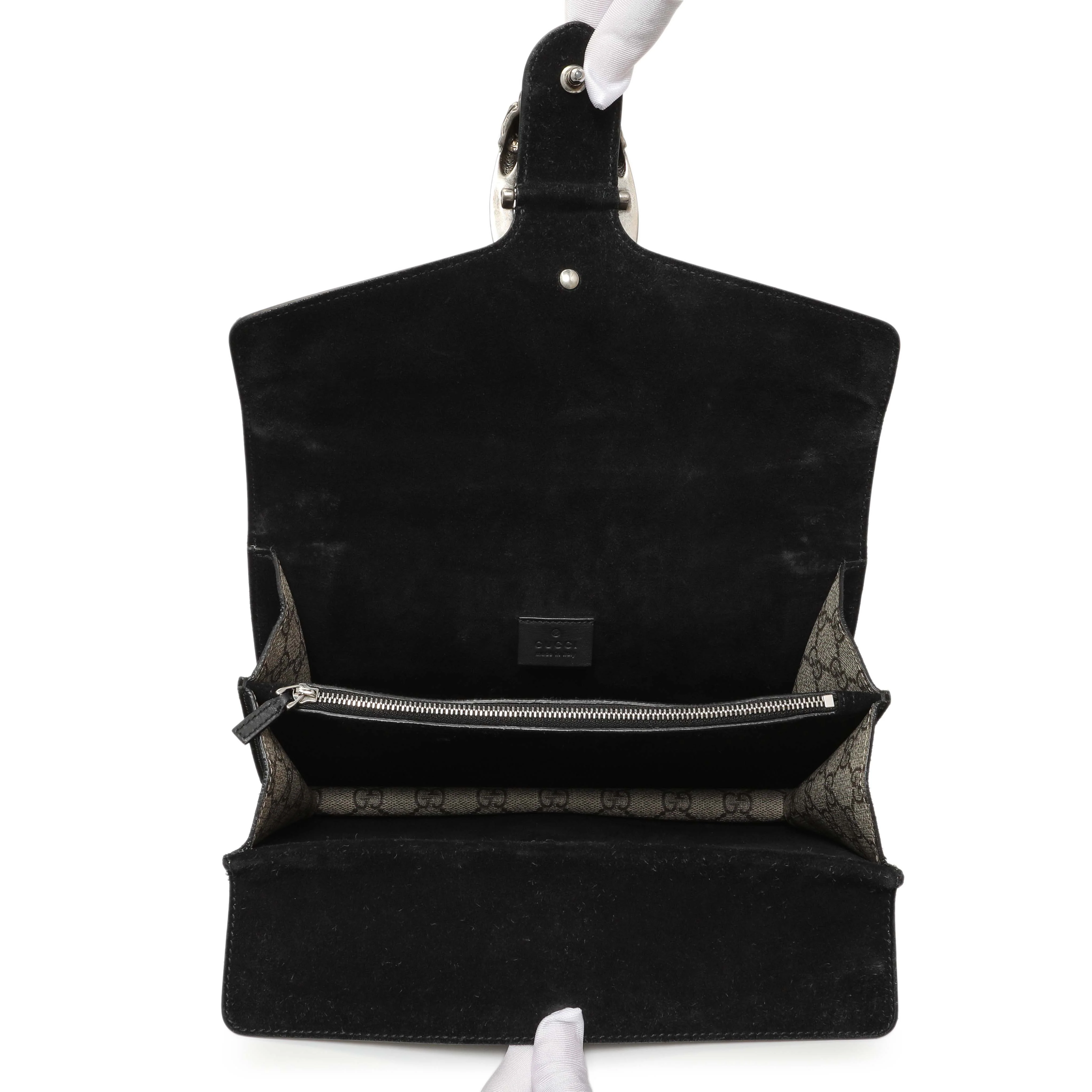 Gucci GG Supreme Monogram Small Dionysus Shoulder Bag - Image 9