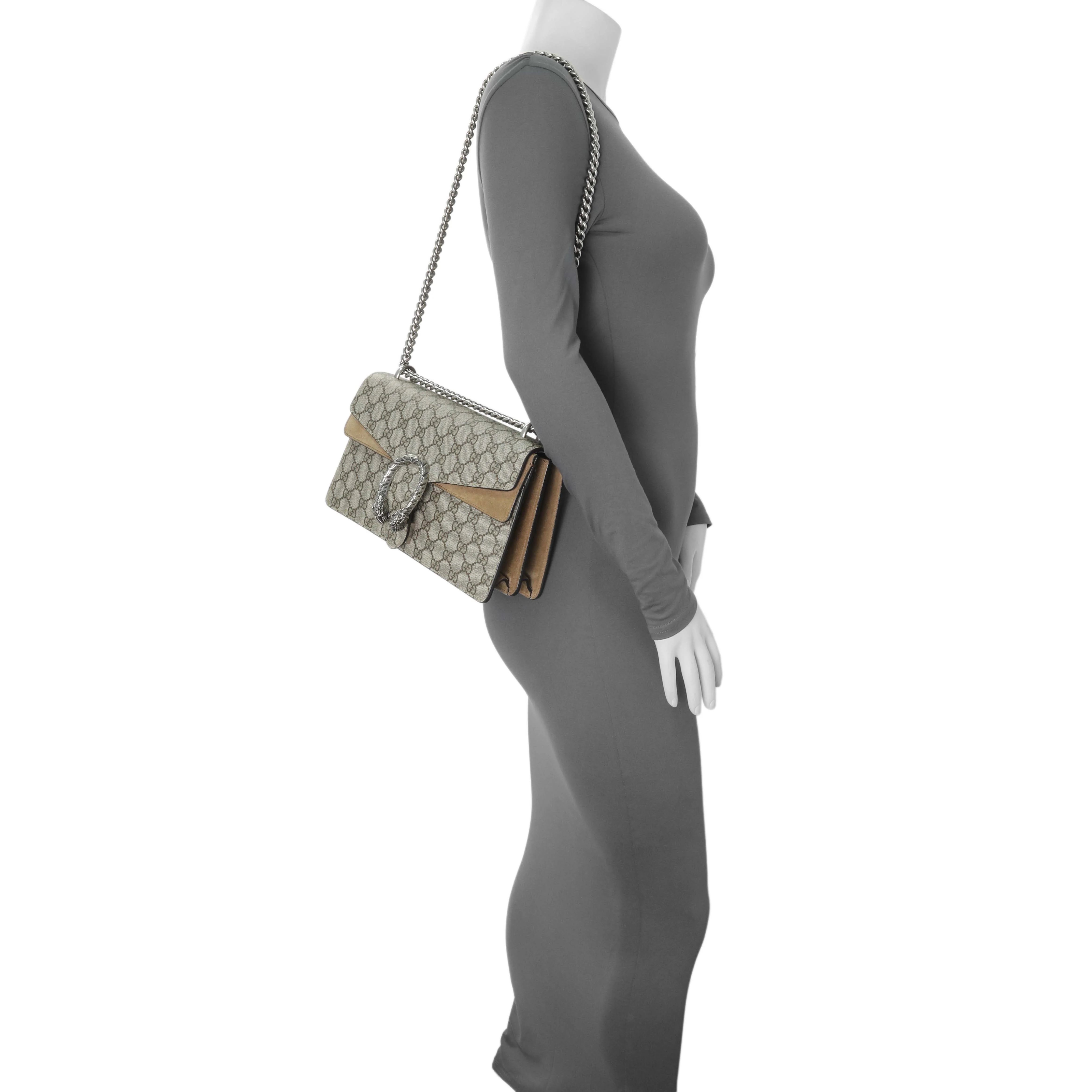 Gucci GG Supreme Monogram Small Dionysus Shoulder Bag - Image 10