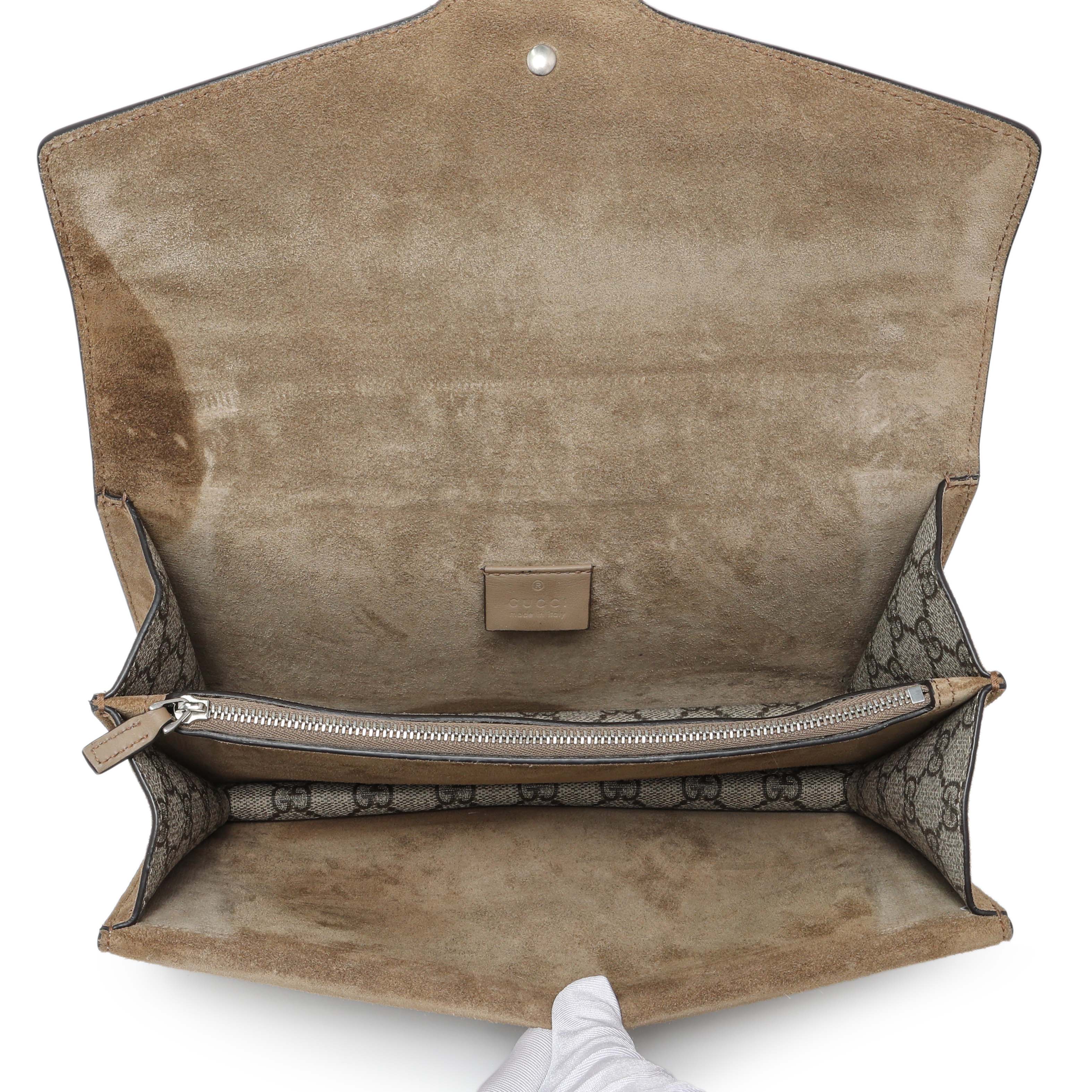 Gucci GG Supreme Monogram Small Dionysus Shoulder Bag - Image 4