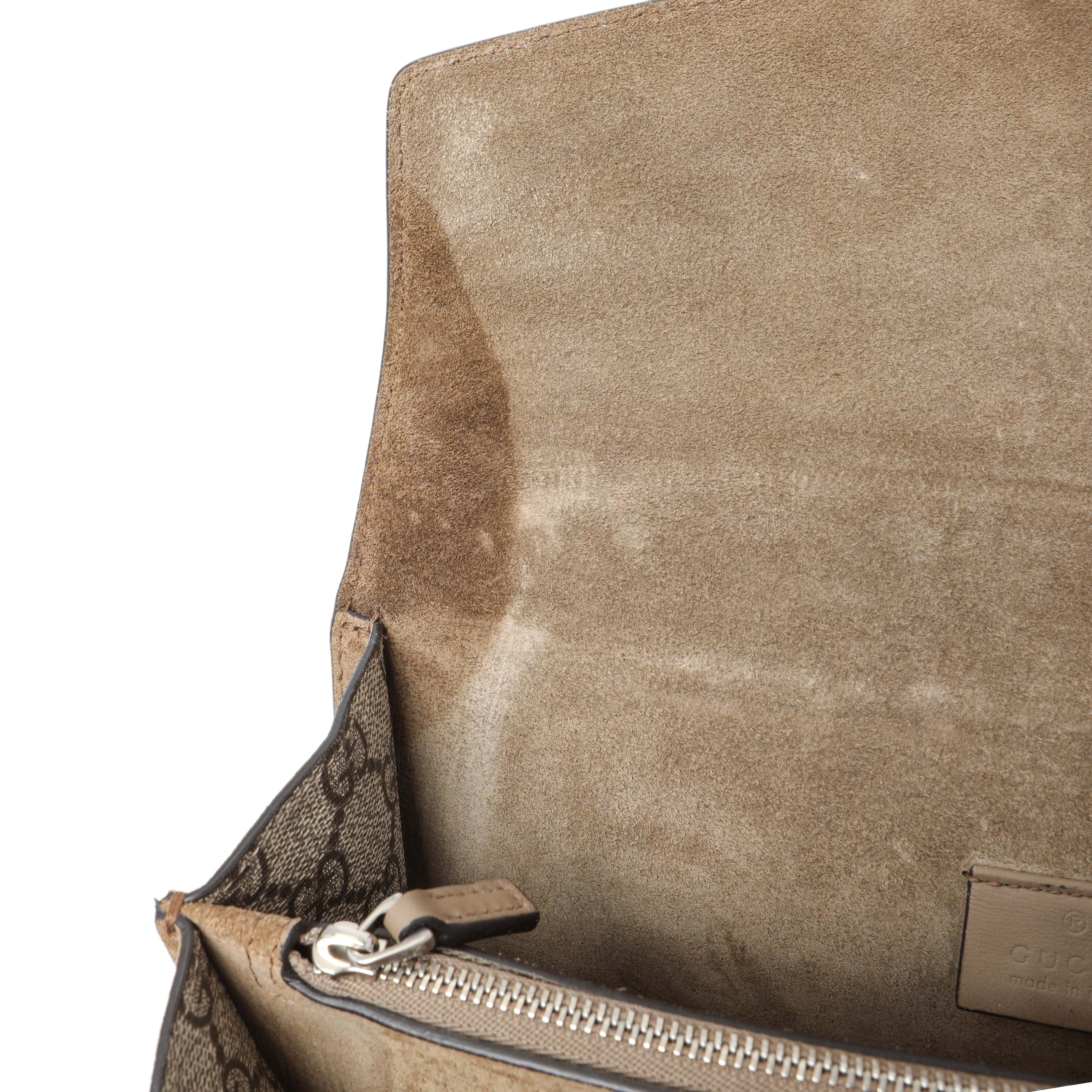 Gucci GG Supreme Monogram Small Dionysus Shoulder Bag - Image 7