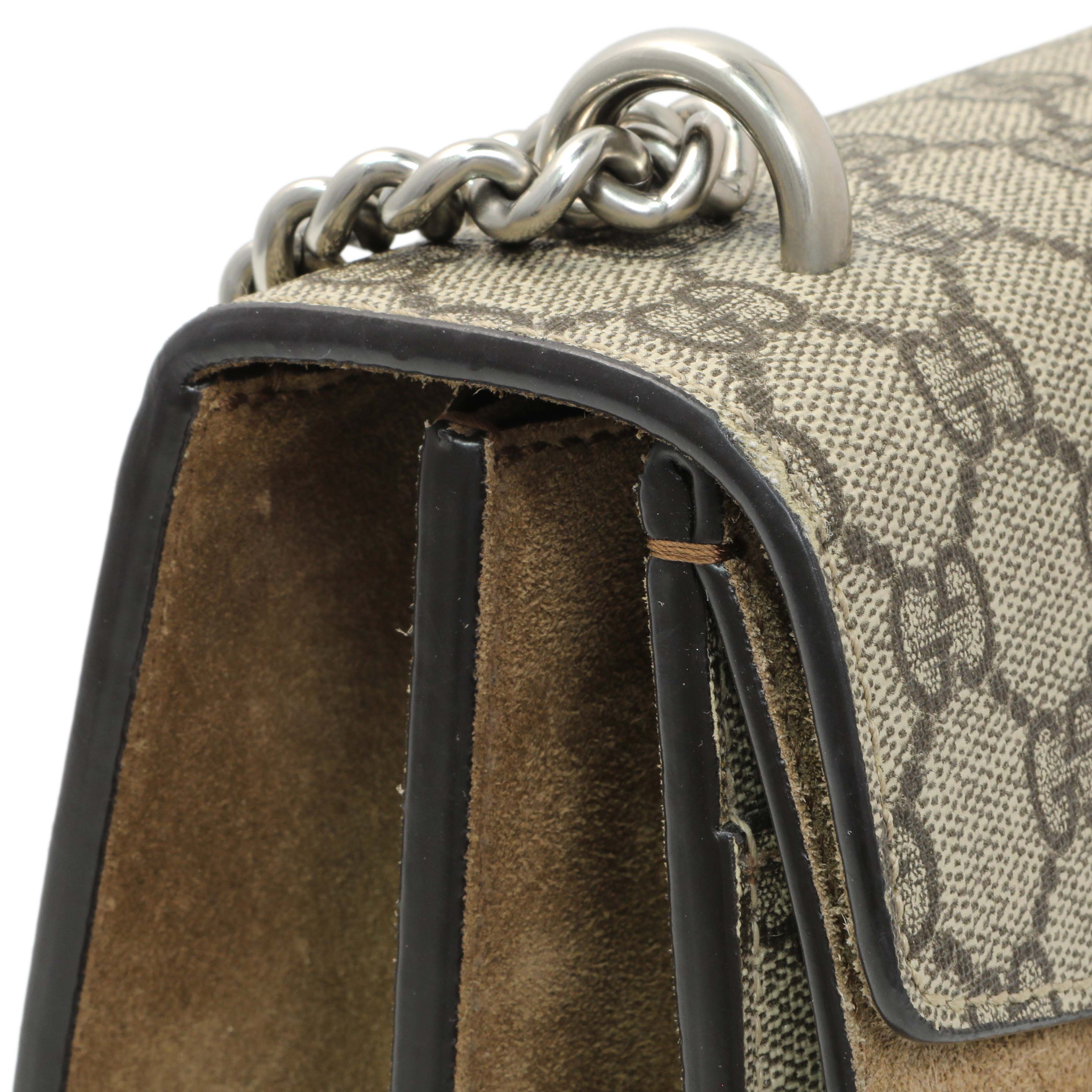 Gucci GG Supreme Monogram Small Dionysus Shoulder Bag - Image 8