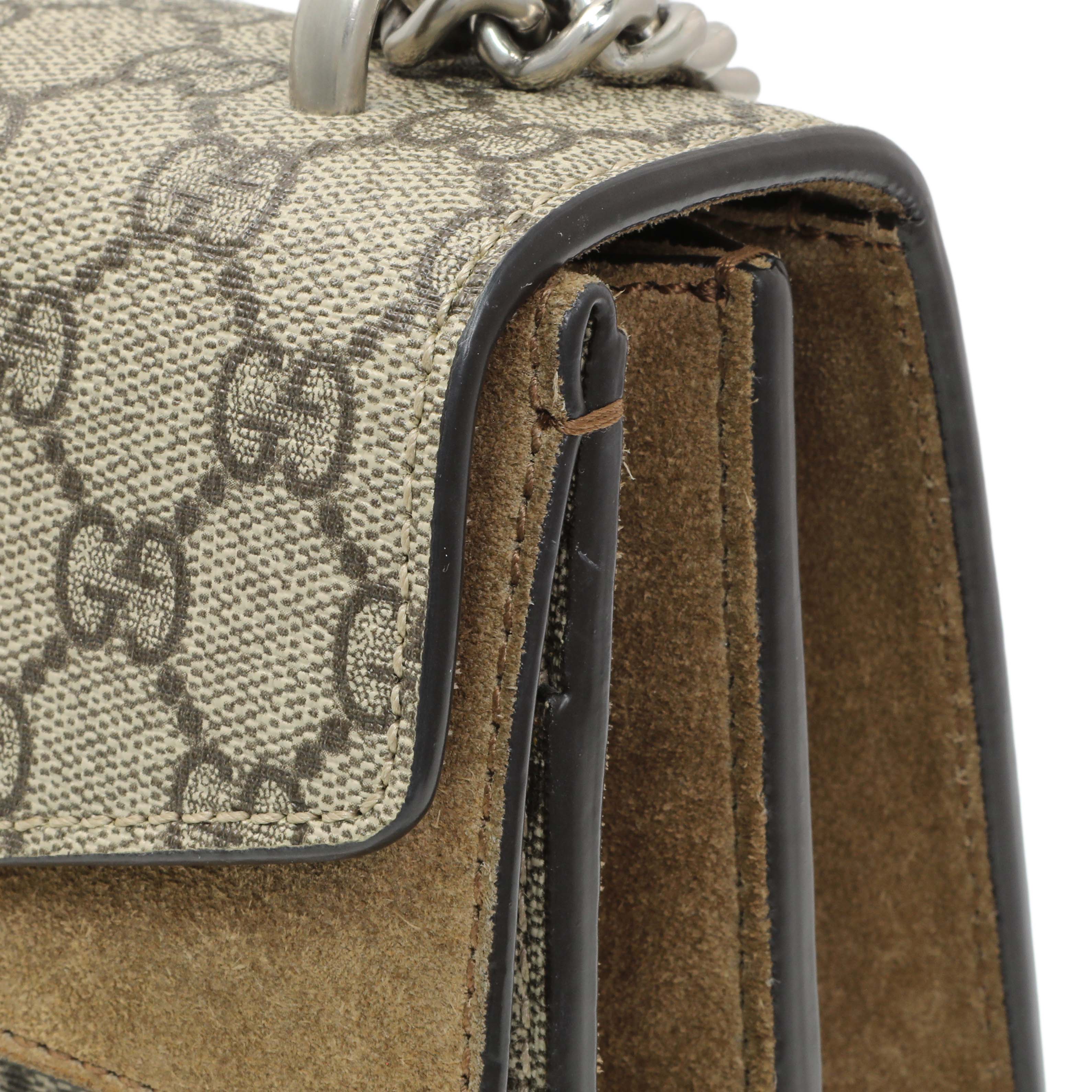 Gucci GG Supreme Monogram Small Dionysus Shoulder Bag - Image 9