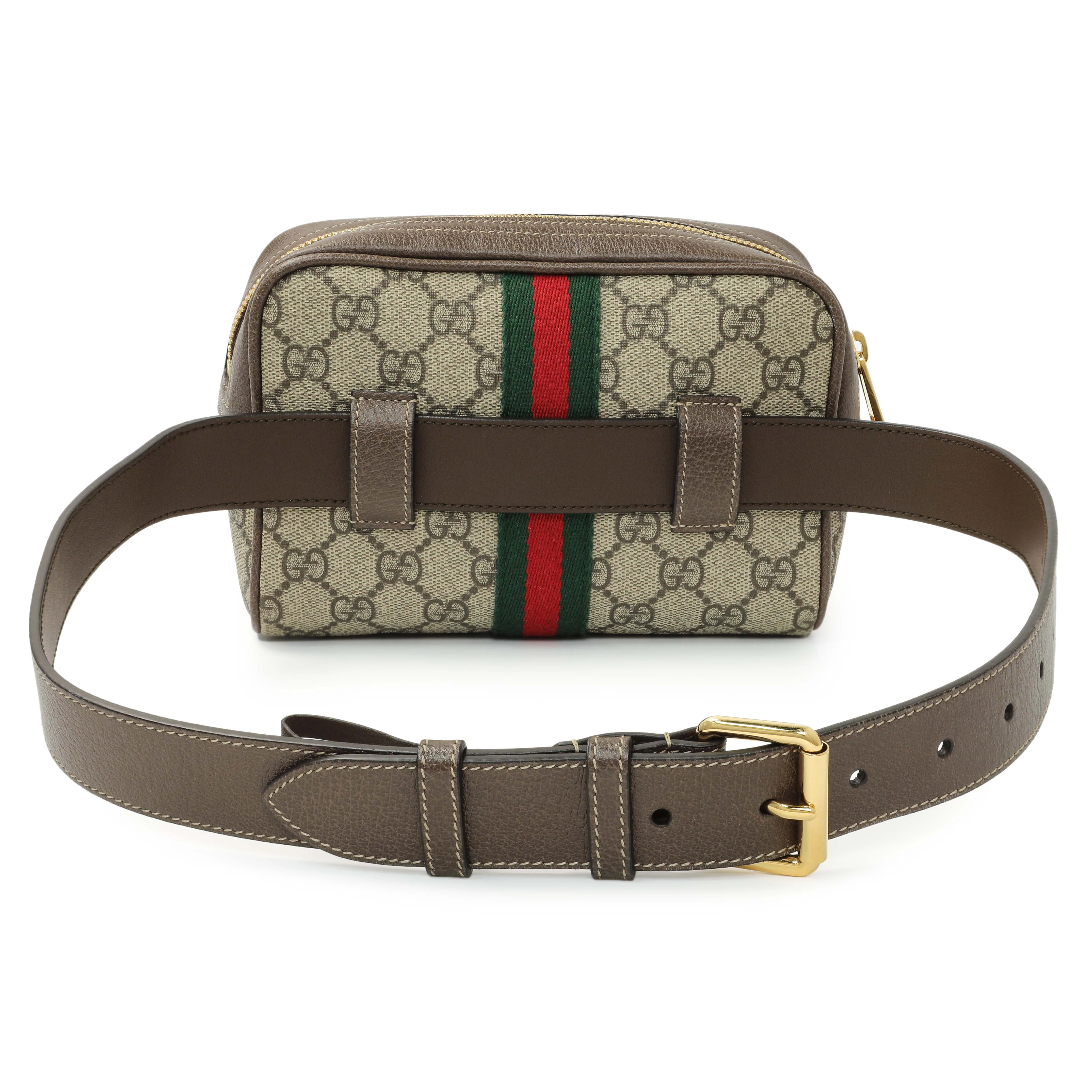 Gucci GG Supreme Monogram Small Ophidia Belt Bag - Image 2