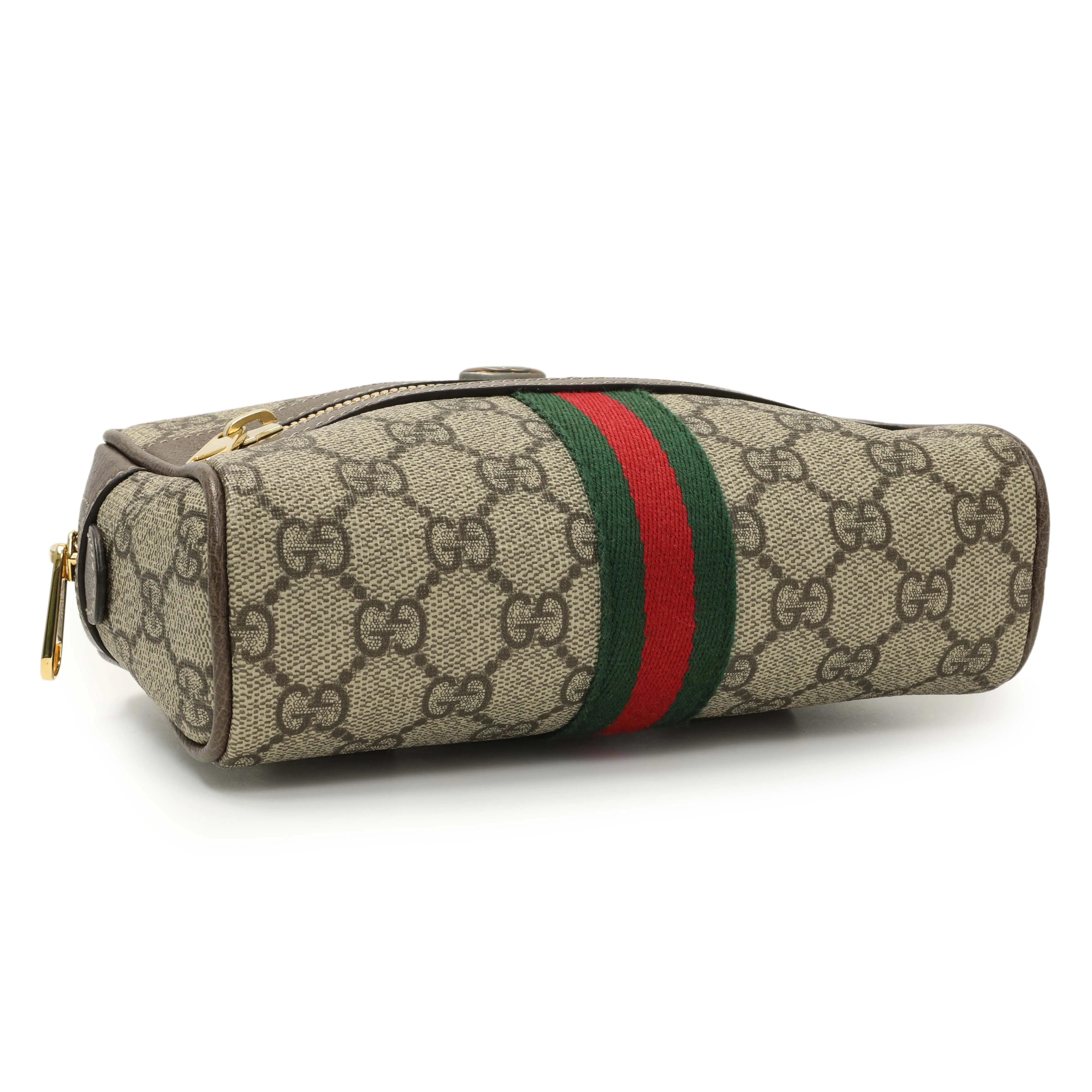 Gucci GG Supreme Monogram Small Ophidia Belt Bag - Image 3