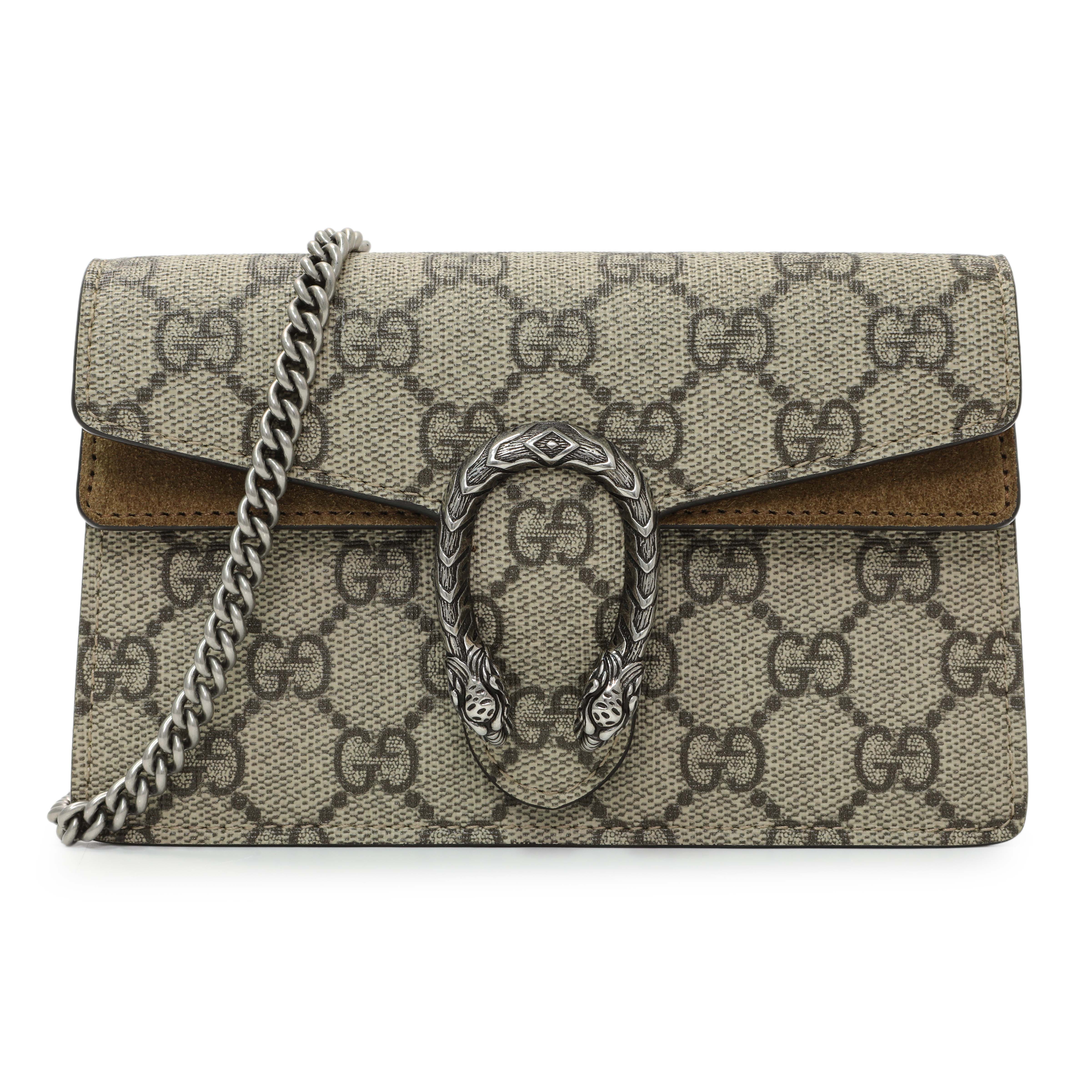 Gucci GG Supreme Monogram Super Mini Dionysus