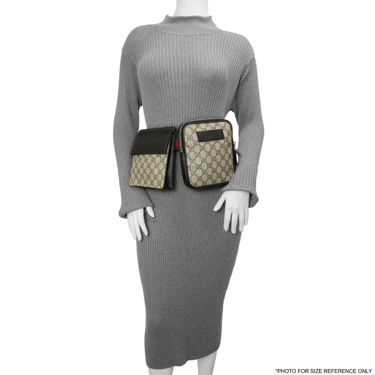Gucci GG Supreme Monogram Web Belt Bag - Image 10