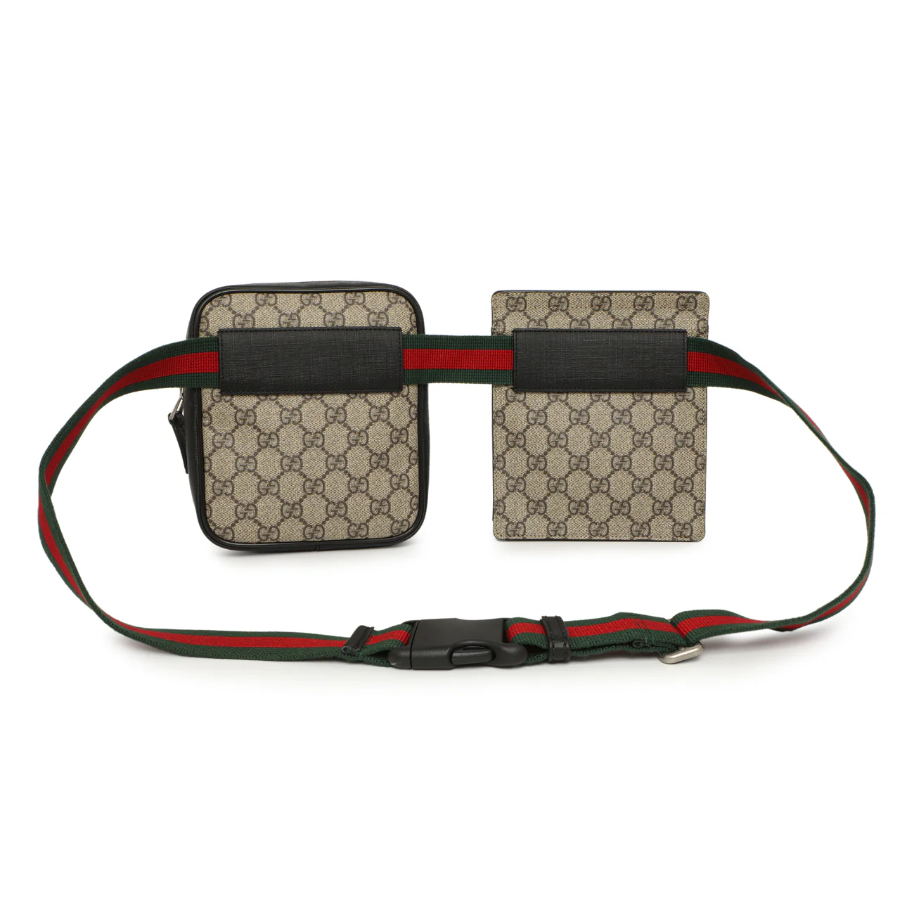 Gucci GG Supreme Monogram Web Belt Bag - Image 2