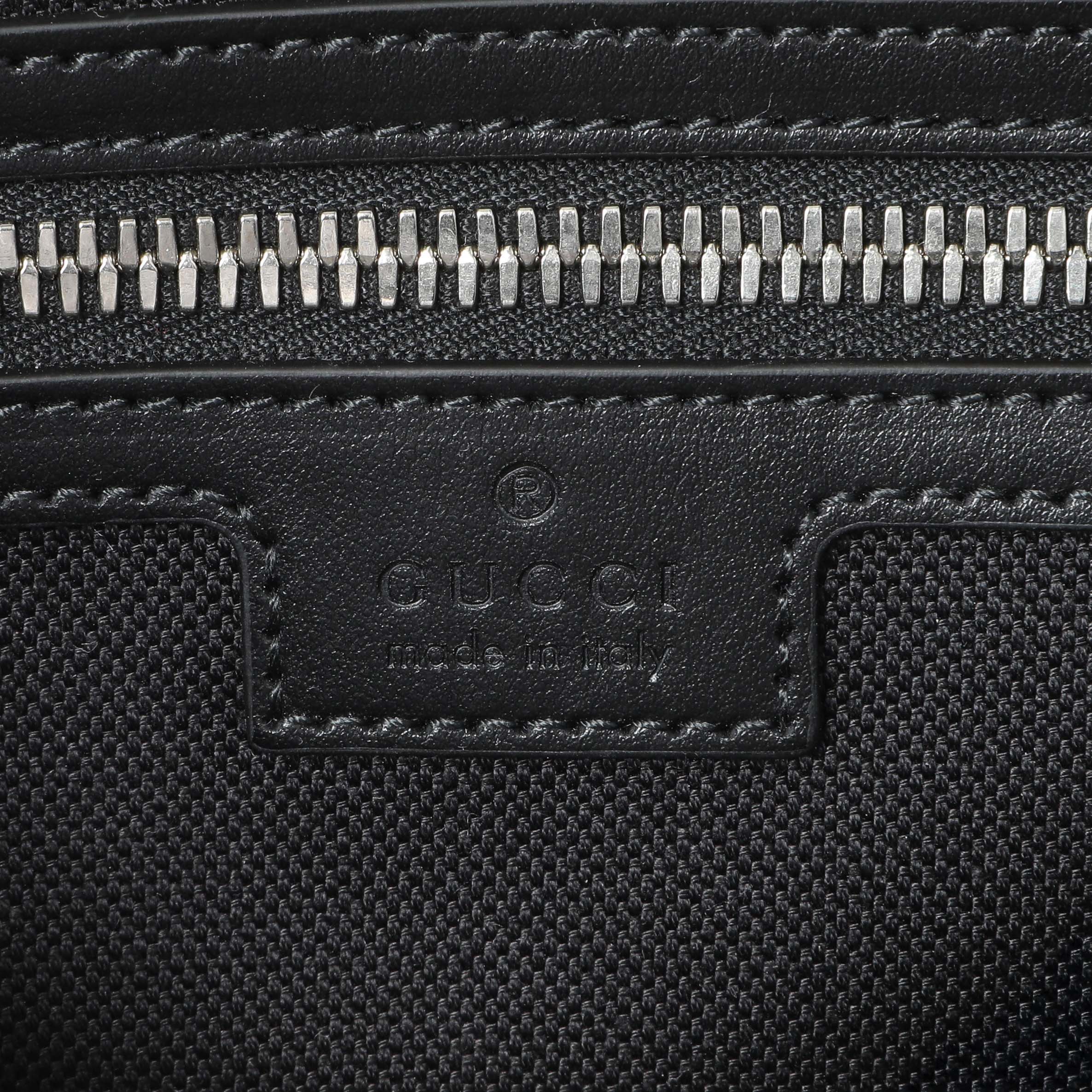 Gucci GG Supreme Monogram Web Belt Bag - Image 5