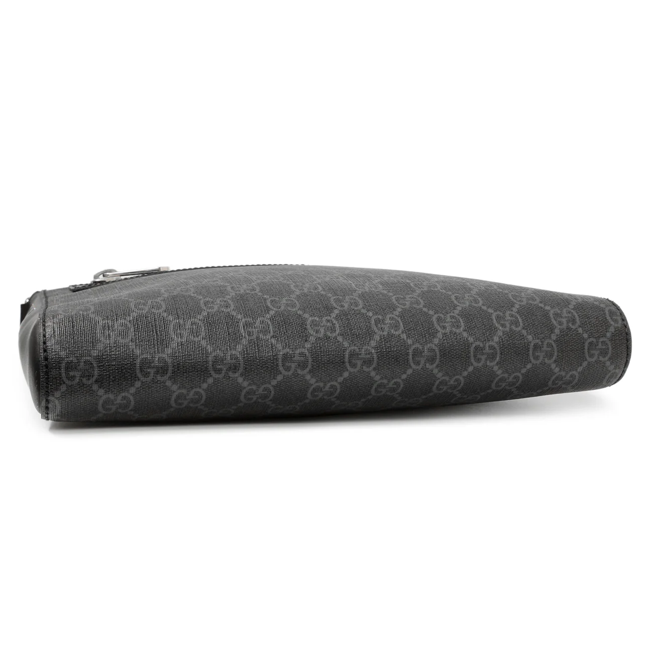 Gucci GG Supreme Monogram Web Flat Messenger Bag - Image 3