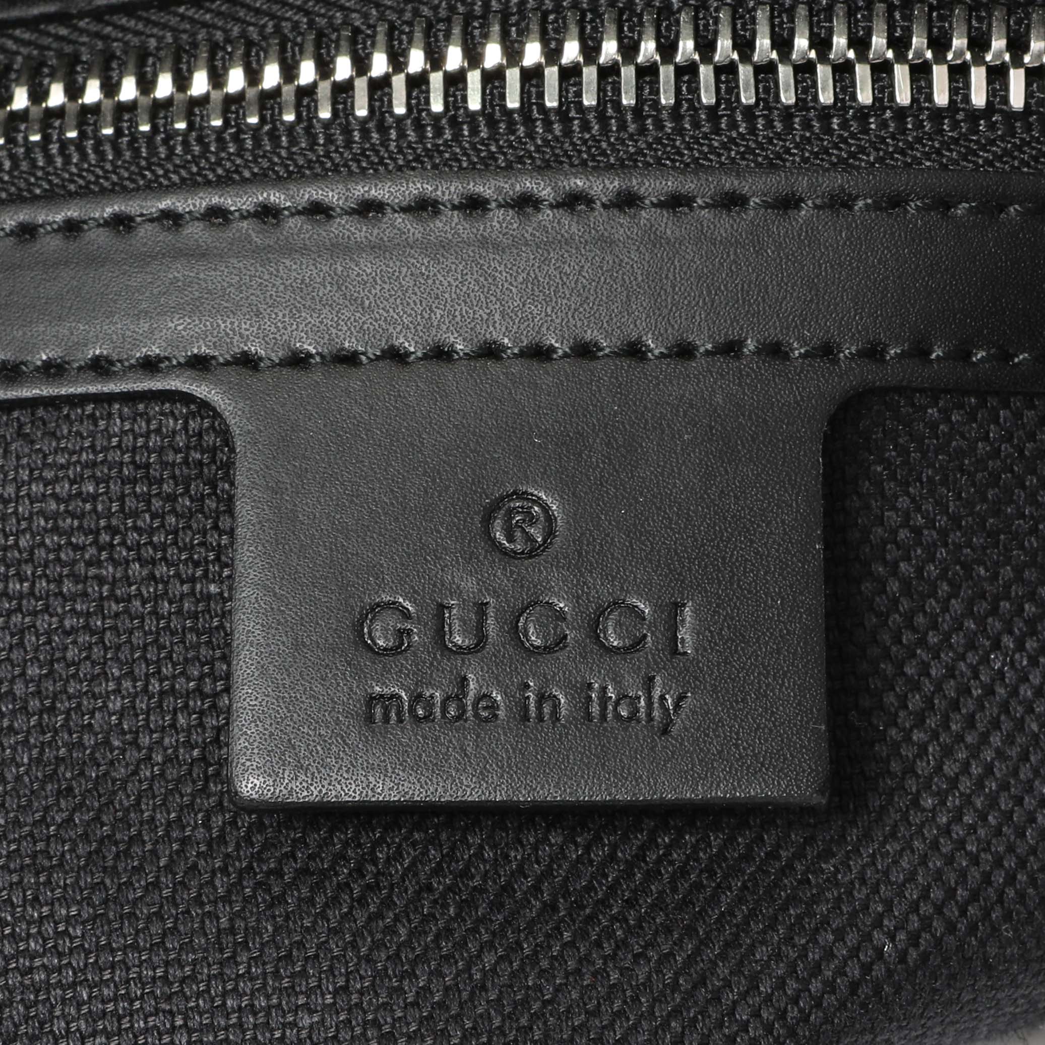 Gucci GG Supreme Monogram Web Flat Messenger Bag - Image 5