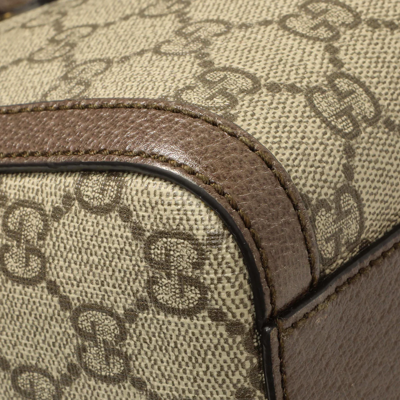 Gucci GG Supreme Monogram Web Medium Ophidia Boston - Image 6