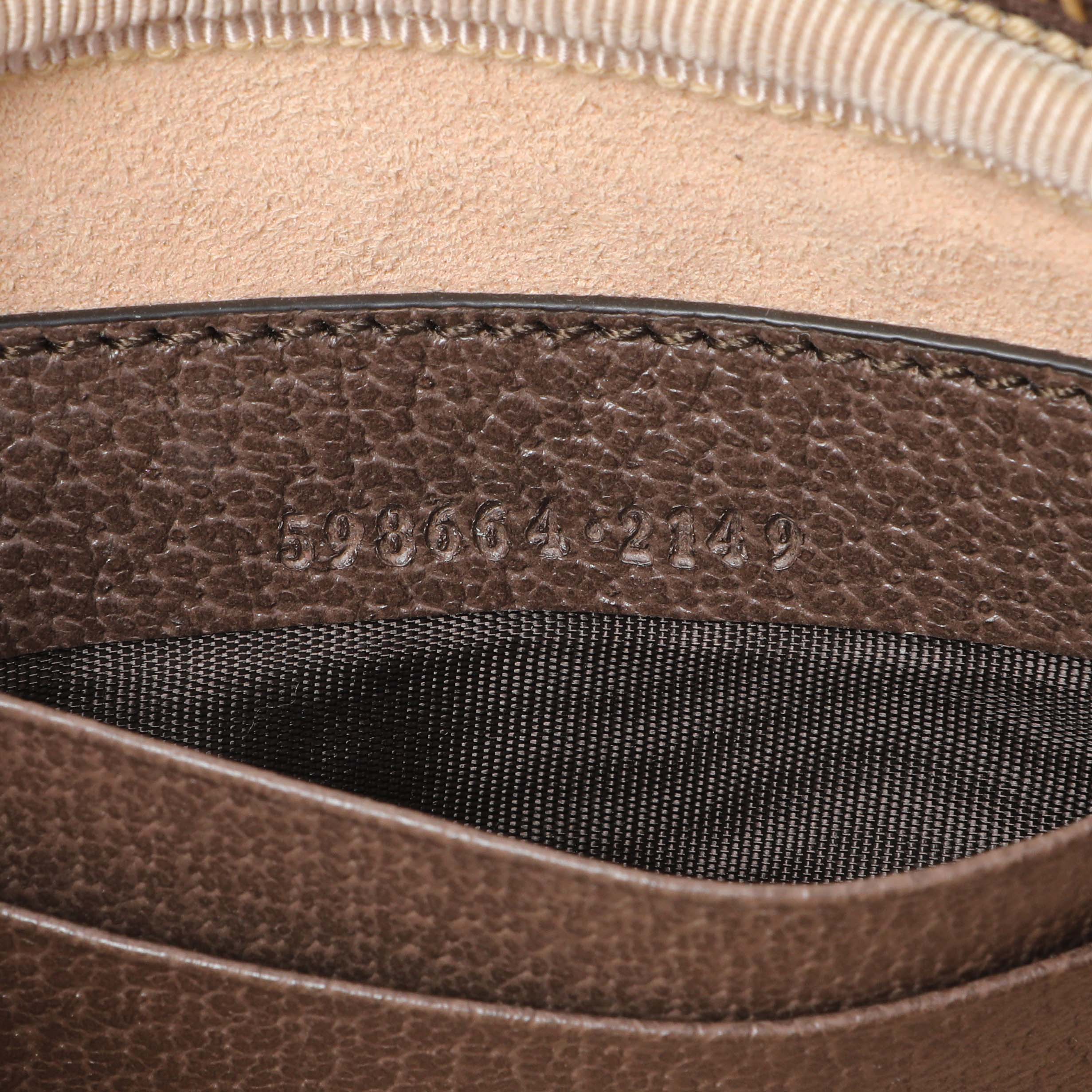 Gucci GG Supreme Monogram Web Mini Ophidia GG Bag - Image 7