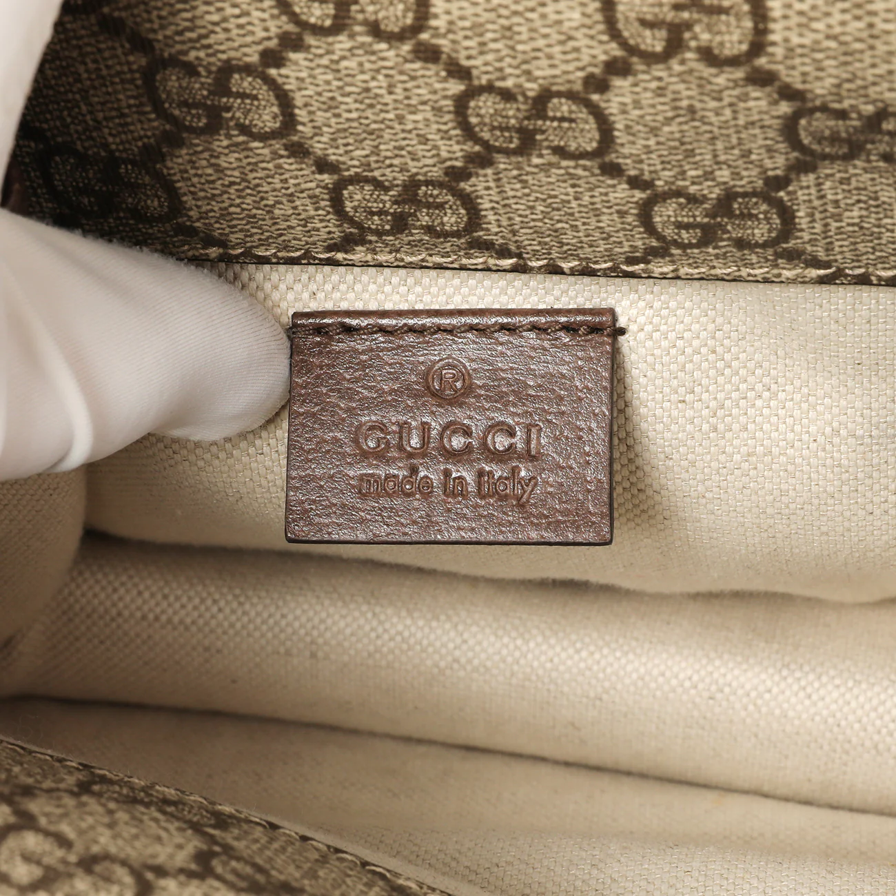 Gucci GG Supreme Monogram Web Neo Vintage Small Messenger - Image 8