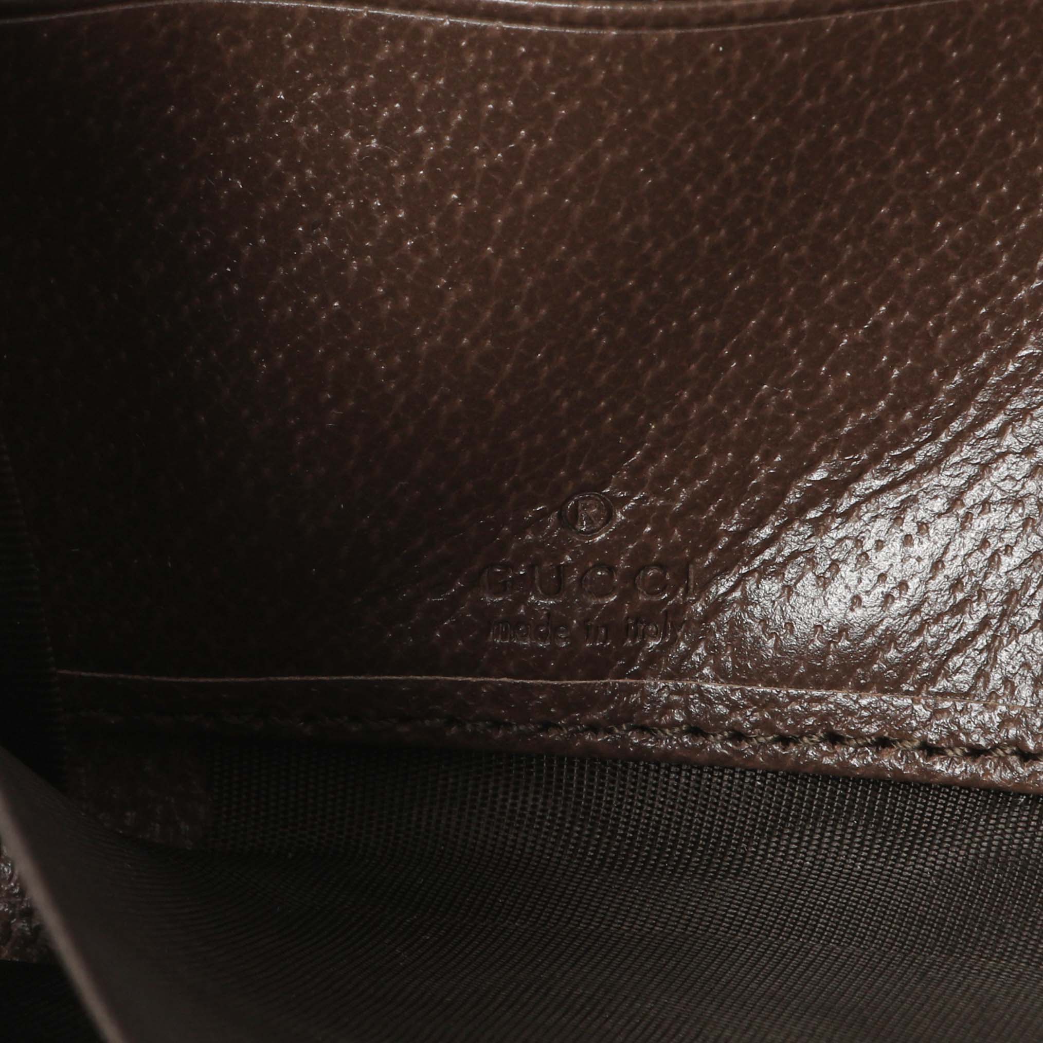 Gucci GG Supreme Monogram Web Ophidia Zip Around Wallet - Image 5