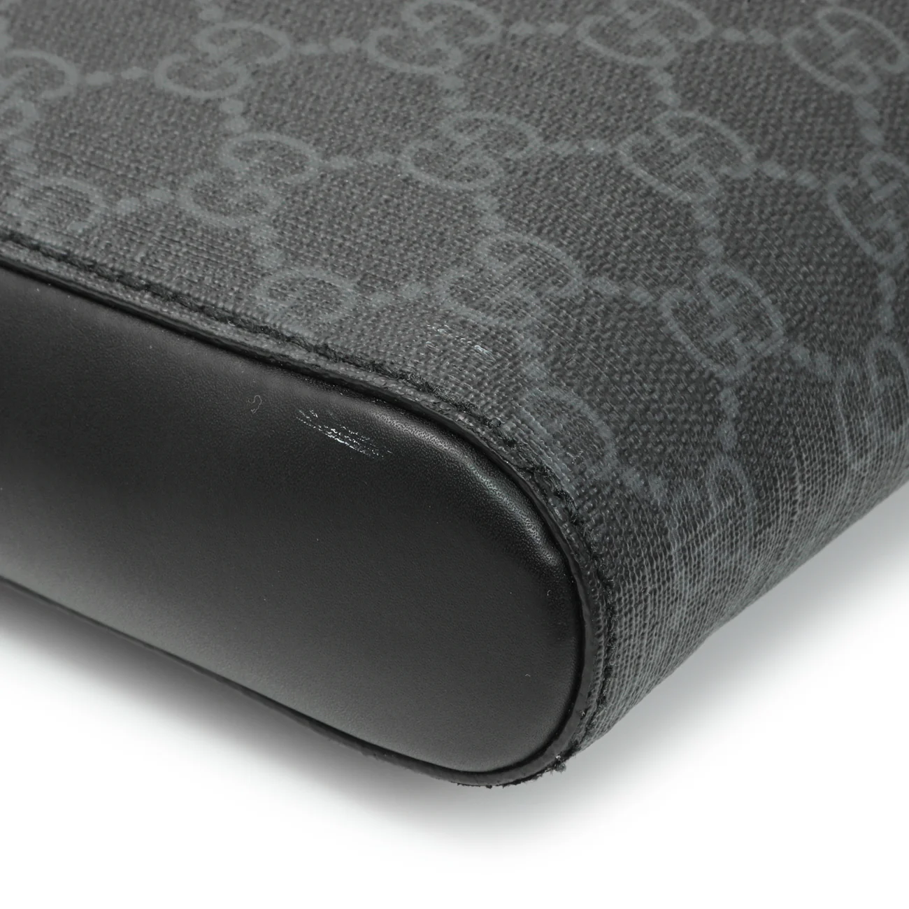 Gucci GG Supreme Monogram Web Small Flat Messenger Bag - Image 4
