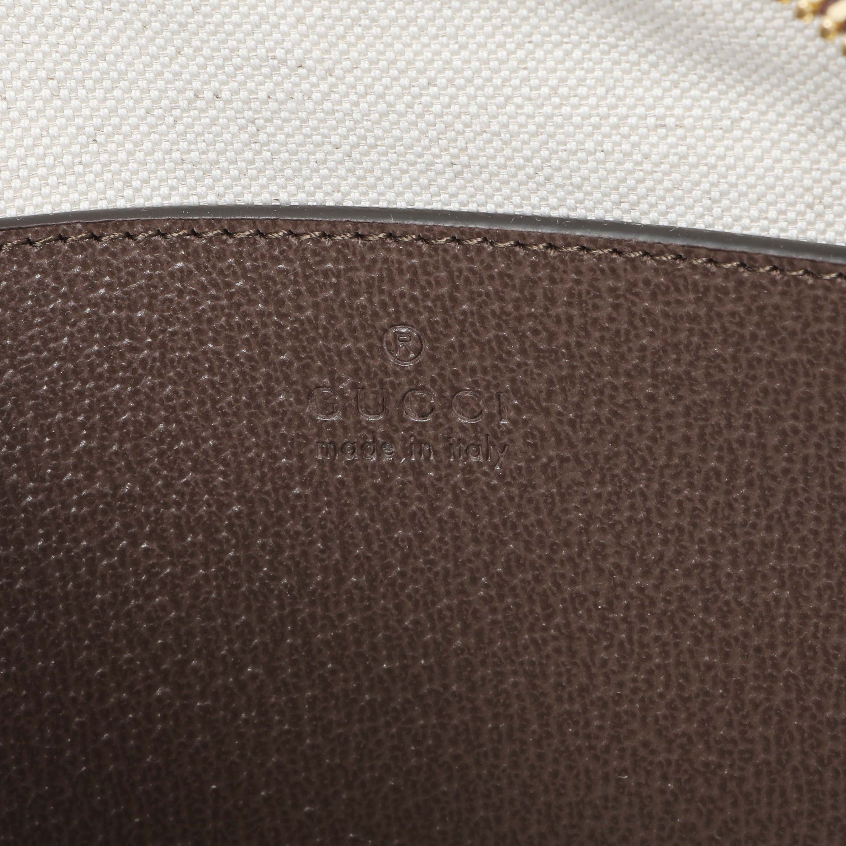 Gucci GG Supreme Monogram Web Small Ophidia Boston Bag - Image 5