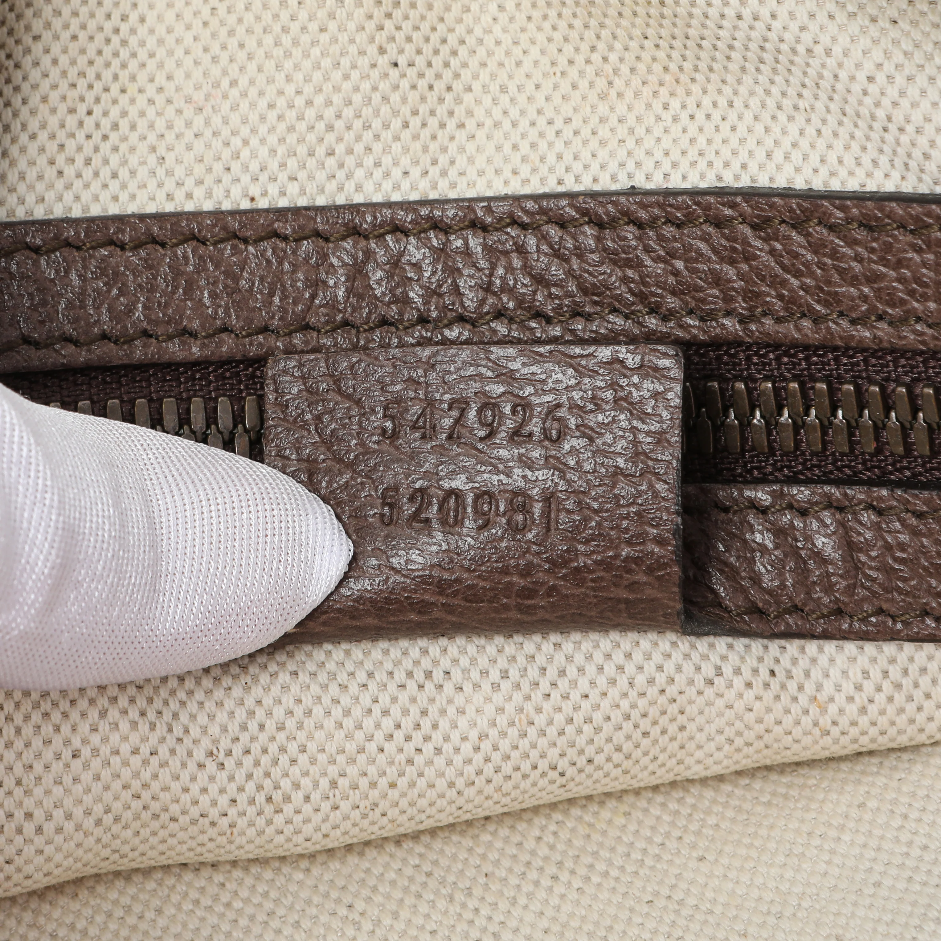 Gucci GG Supreme Monogram Web Small Ophidia Messenger Bag - Image 6