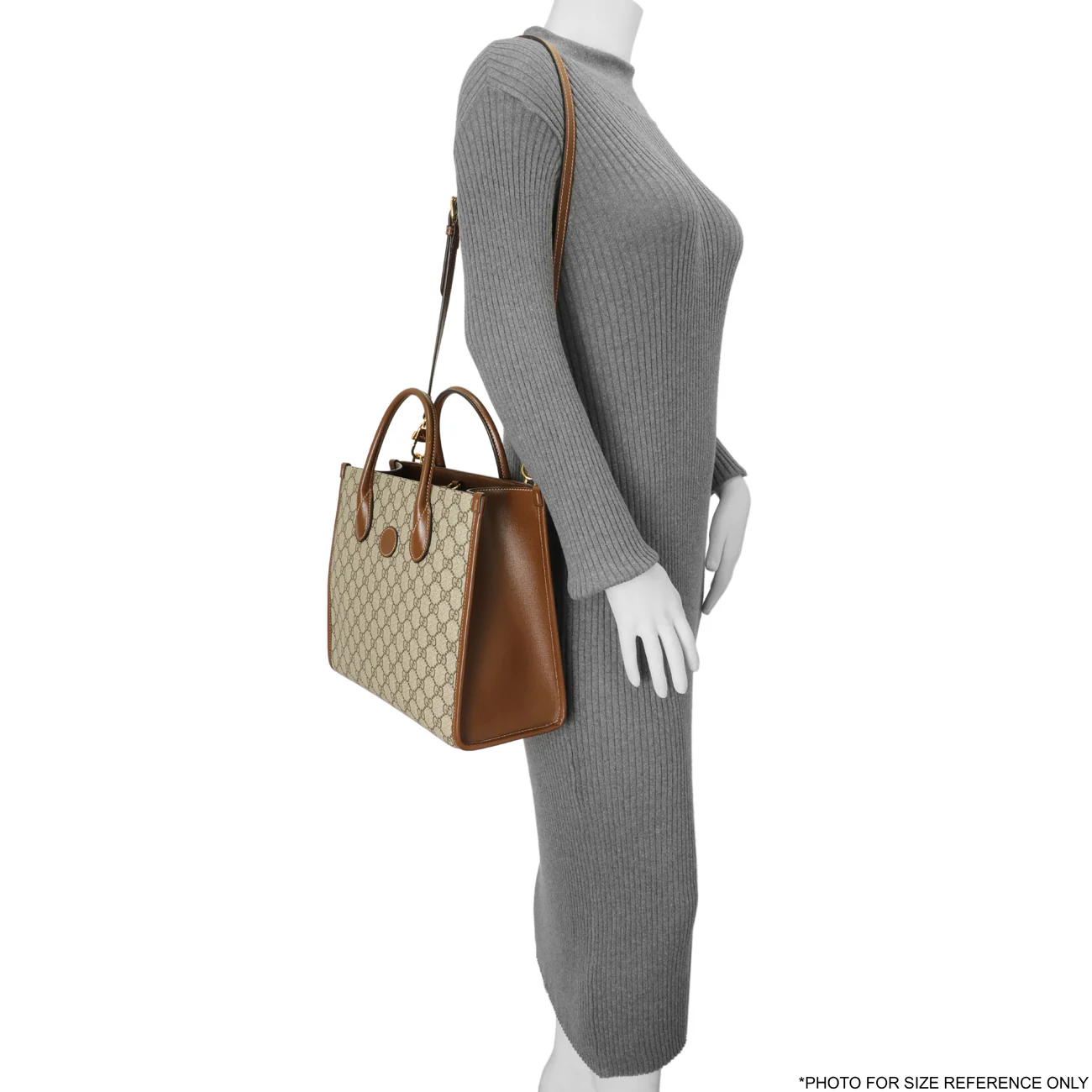 Gucci GG Supreme Small Retro Interlocking G Tote - Image 7