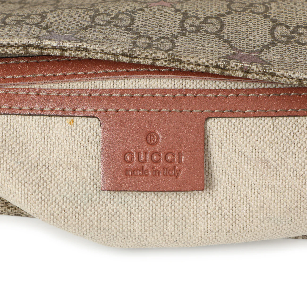 Gucci GG Supreme Stars Flat Messenger - Image 11