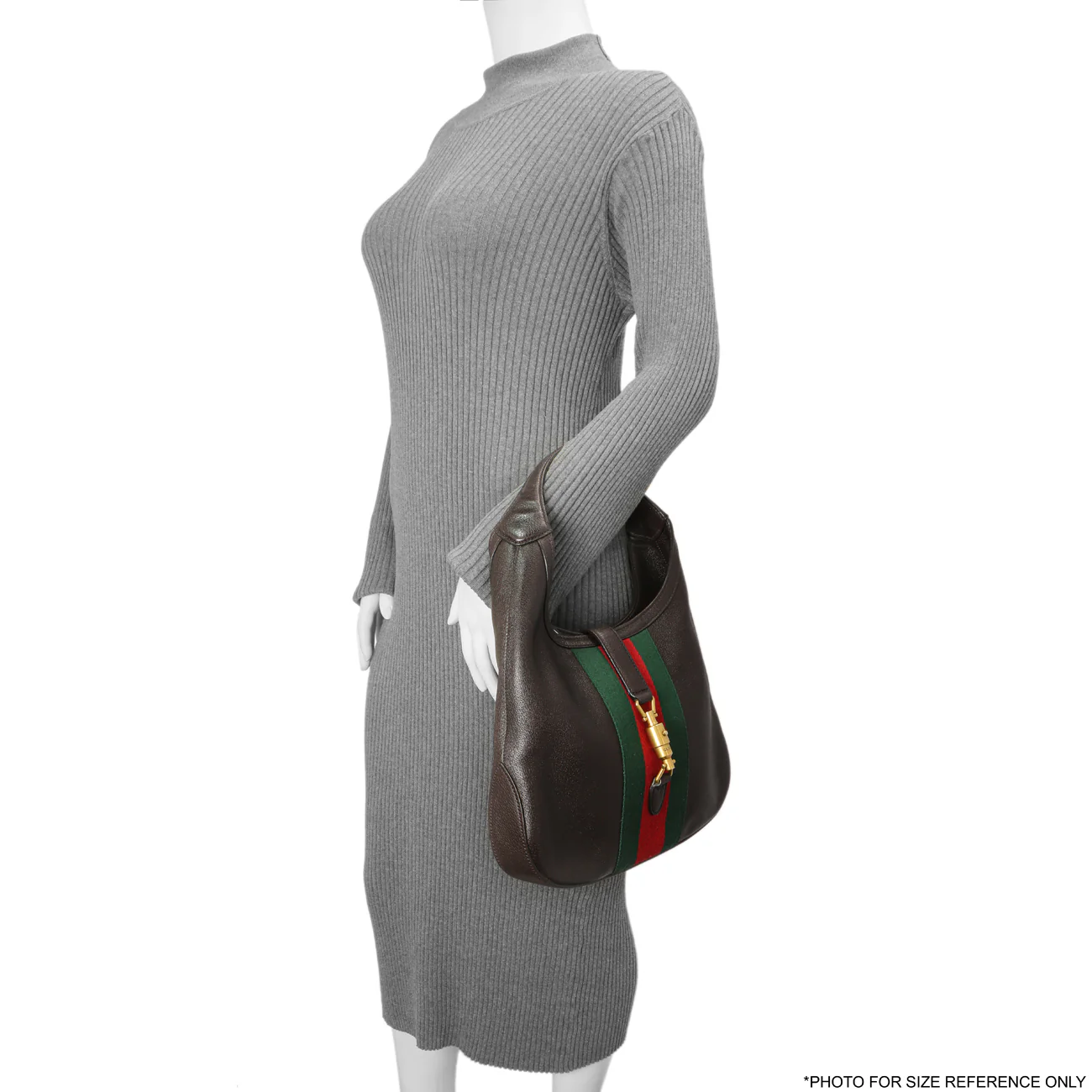 Gucci Grained Calfskin Medium Jackie Hobo - Image 7