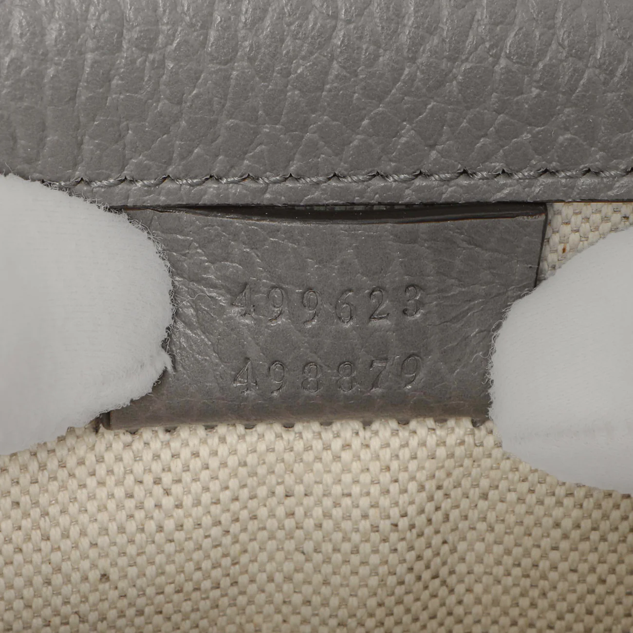Gucci Grey Calfskin Enamel Small Dionysus Shoulder Bag - Image 11