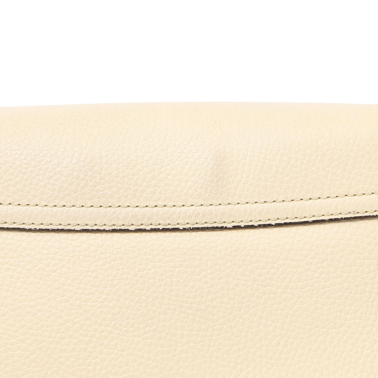 Gucci Ivory Pebbled Calfskin Medium Soho Flap Crossbody - Image 11