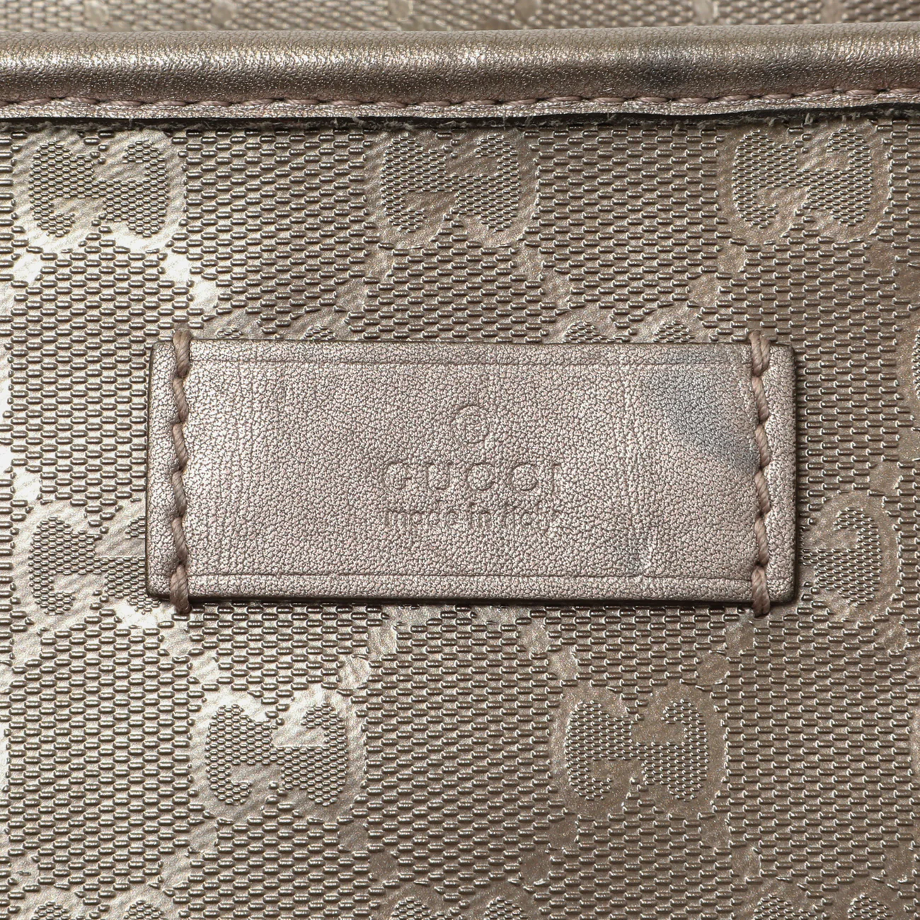Gucci Mauve Imprime Monogram Zipped Tote - Image 11