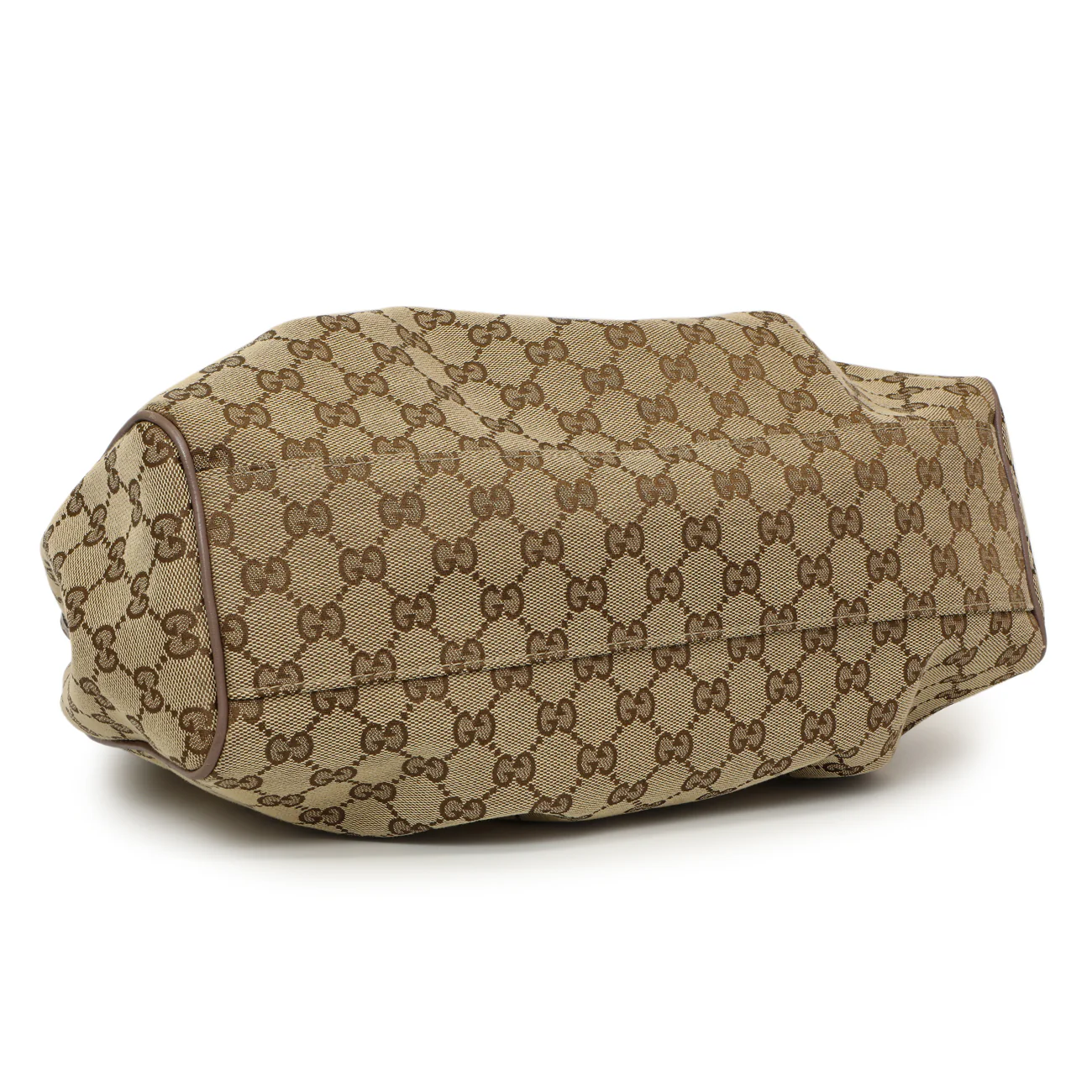 Gucci Mauve Monogram Medium Sukey - Image 3