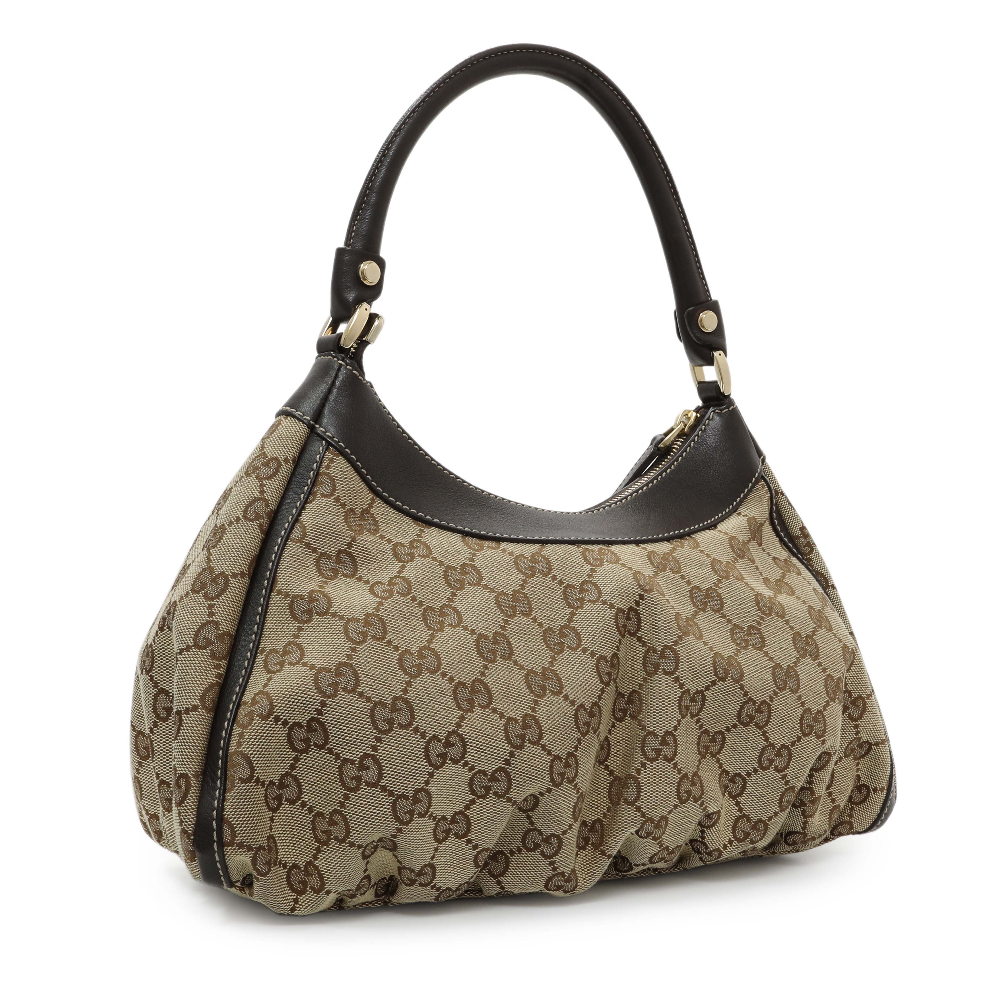 Gucci Monogram Abbey D Ring Hobo - Image 2